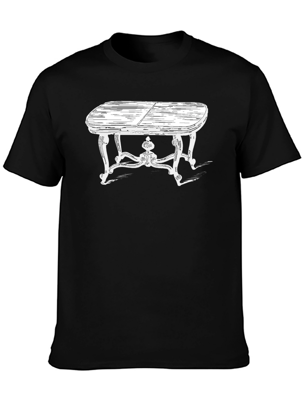 Black Table Sketch Graphic Tee