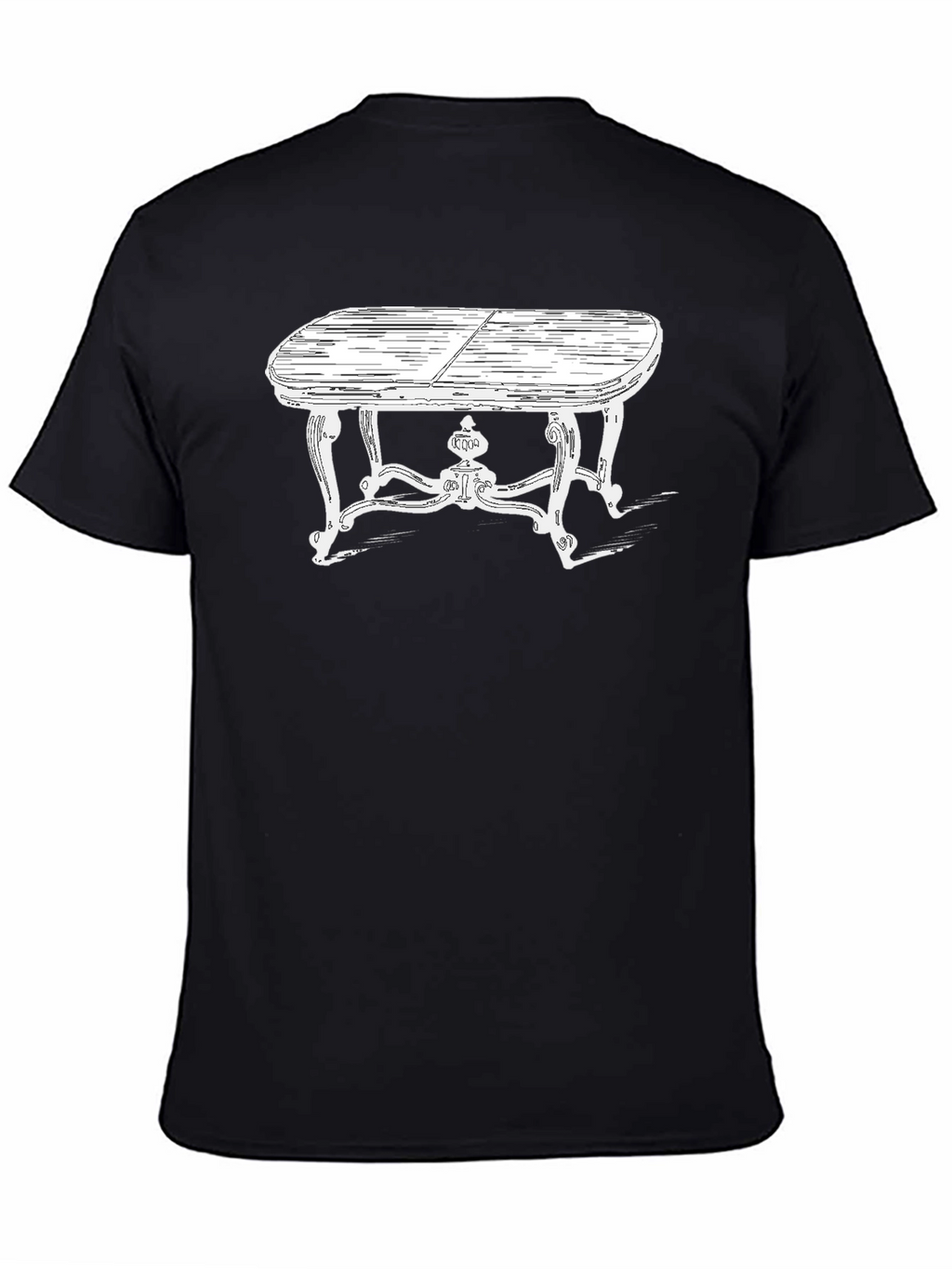 Black Table Sketch Graphic Tee