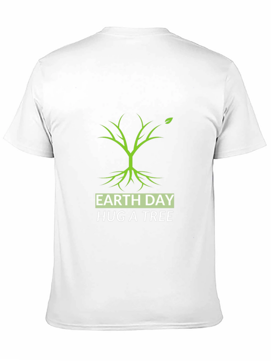 Earth Day Hug A Tree Black T-Shirt