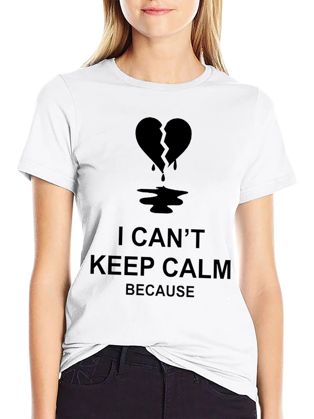 I Cant Keep Calm Broken Heart T-Shirt