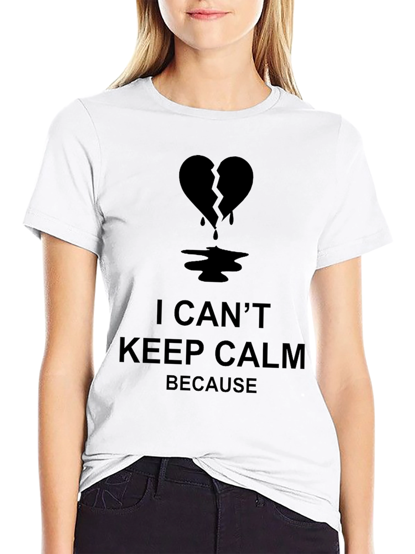 I Cant Keep Calm Broken Heart T-Shirt