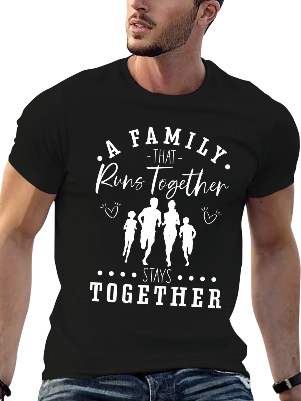 Family That Runs Together T-Shirt