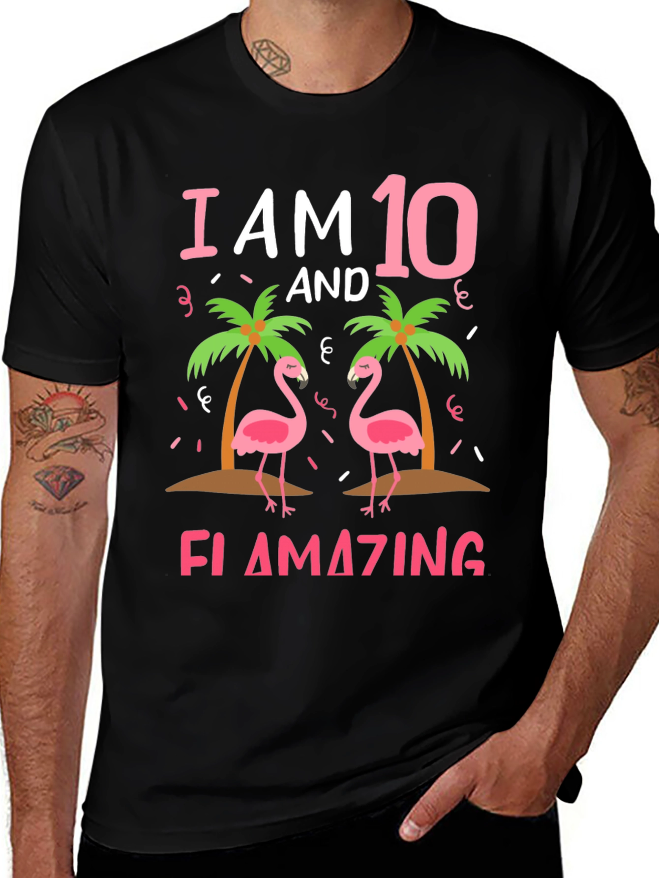 I am 10 and Flamazing T-Shirt