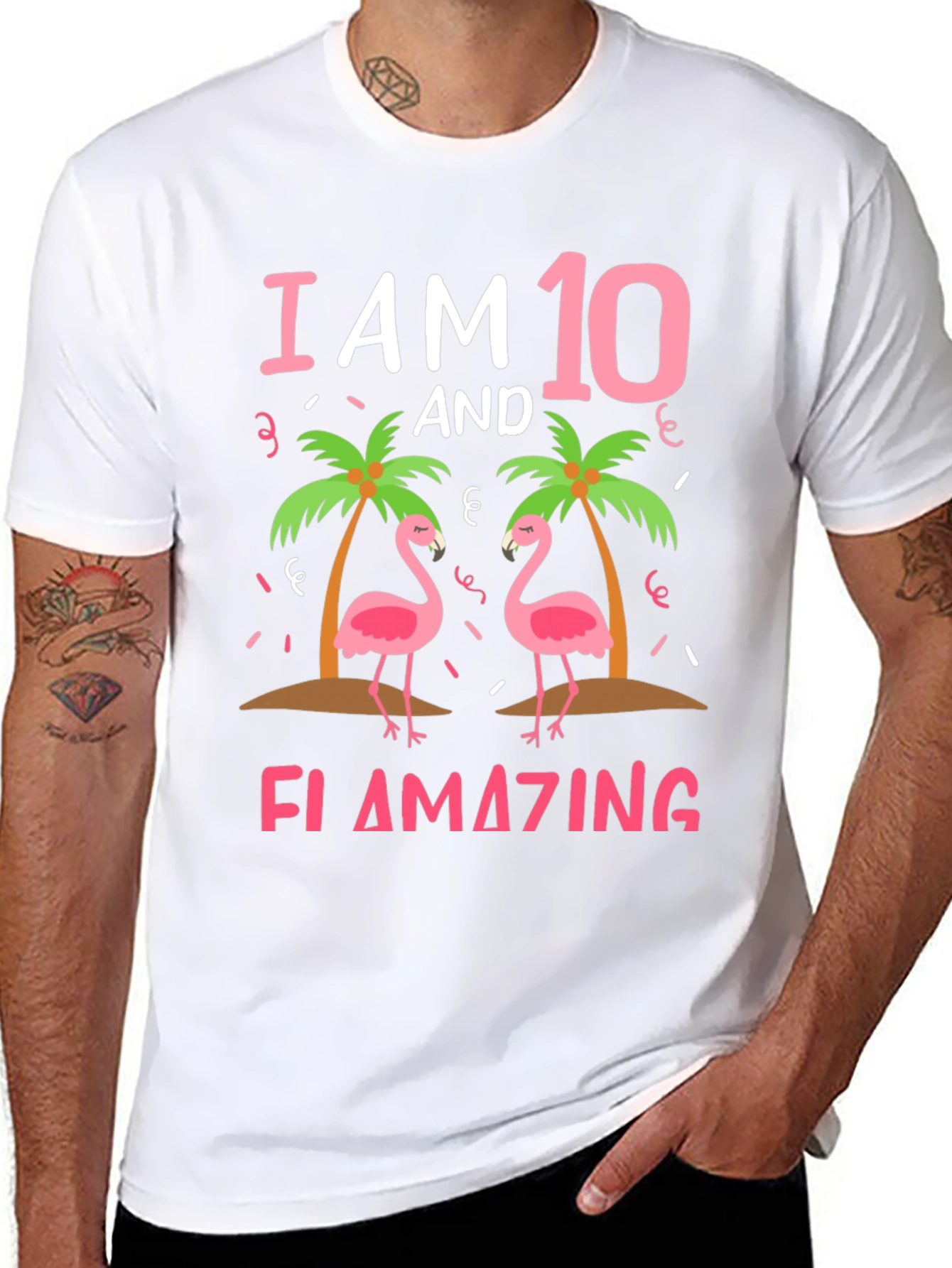 I am 10 and Flamazing T-Shirt