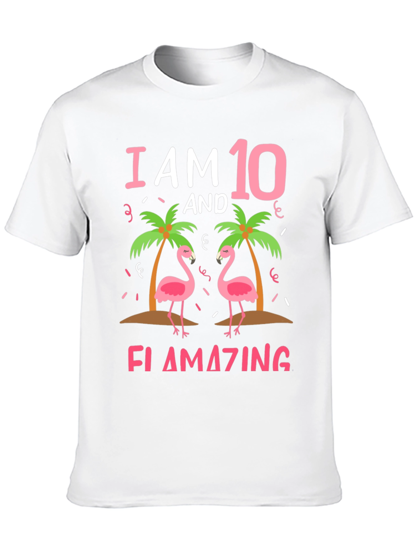 I am 10 and Flamazing T-Shirt