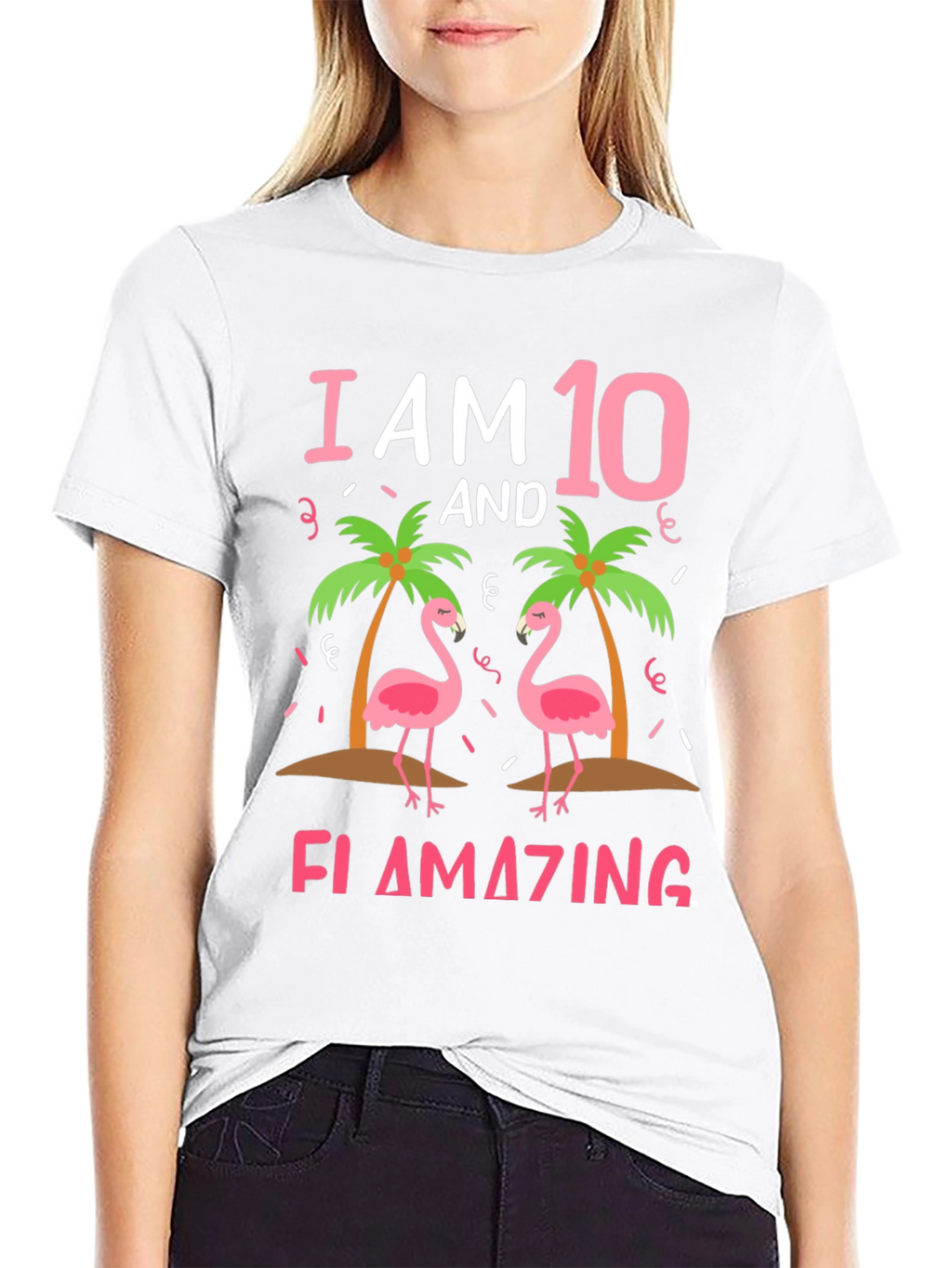 I am 10 and Flamazing T-Shirt