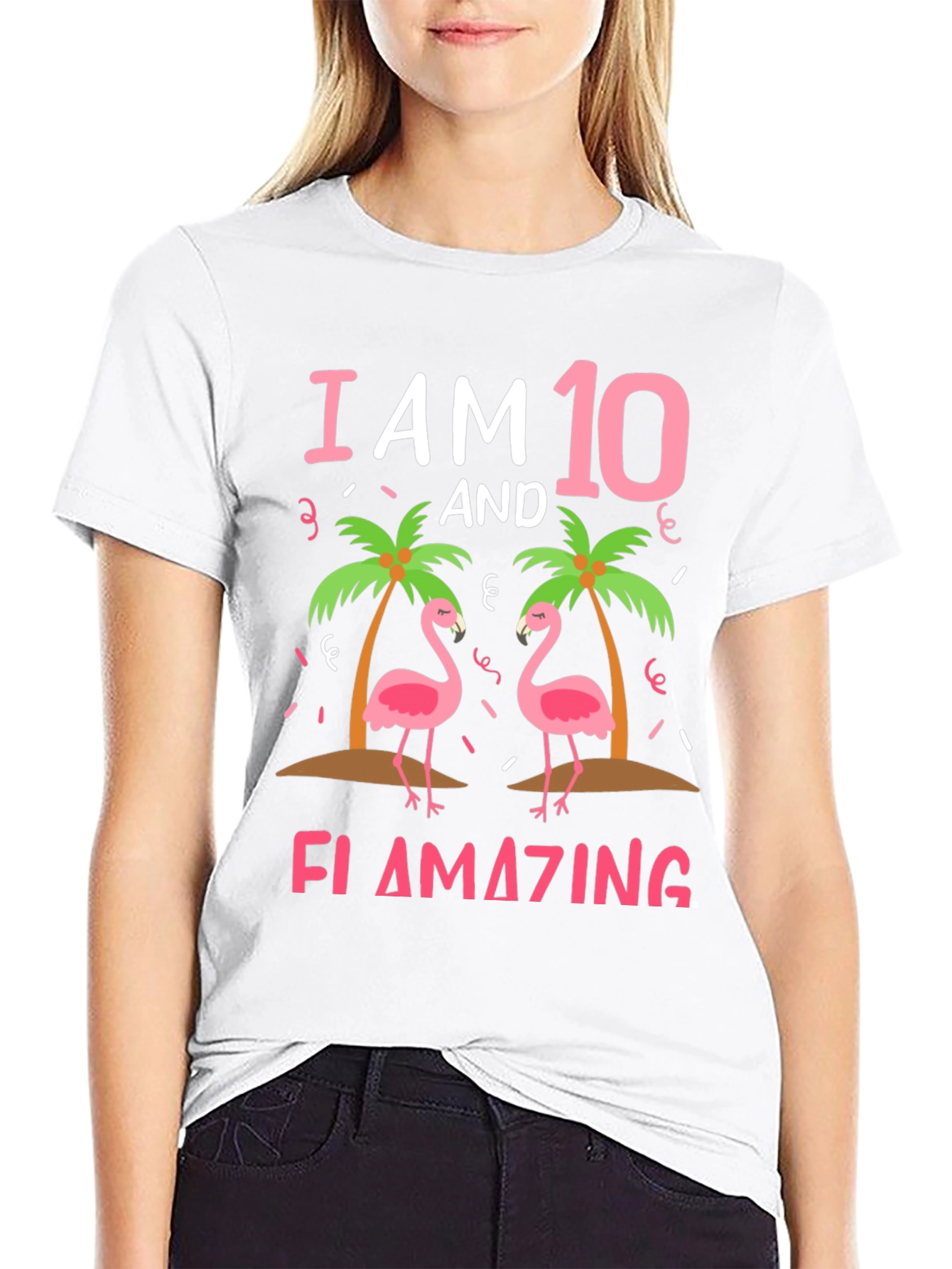 I am 10 and Flamazing T-Shirt
