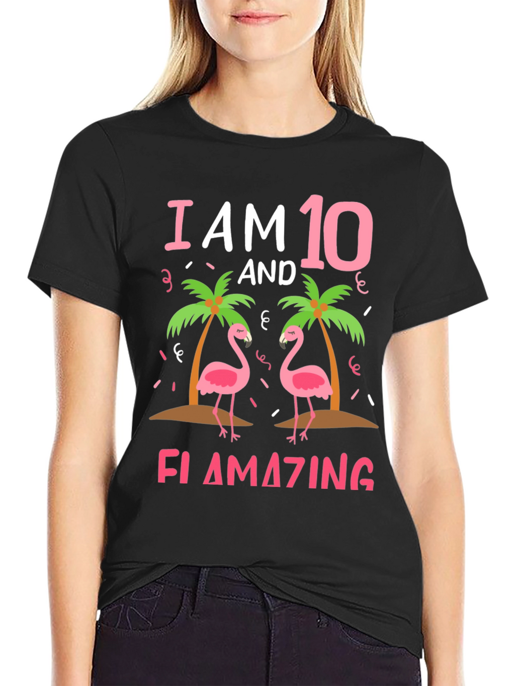 I am 10 and Flamazing T-Shirt