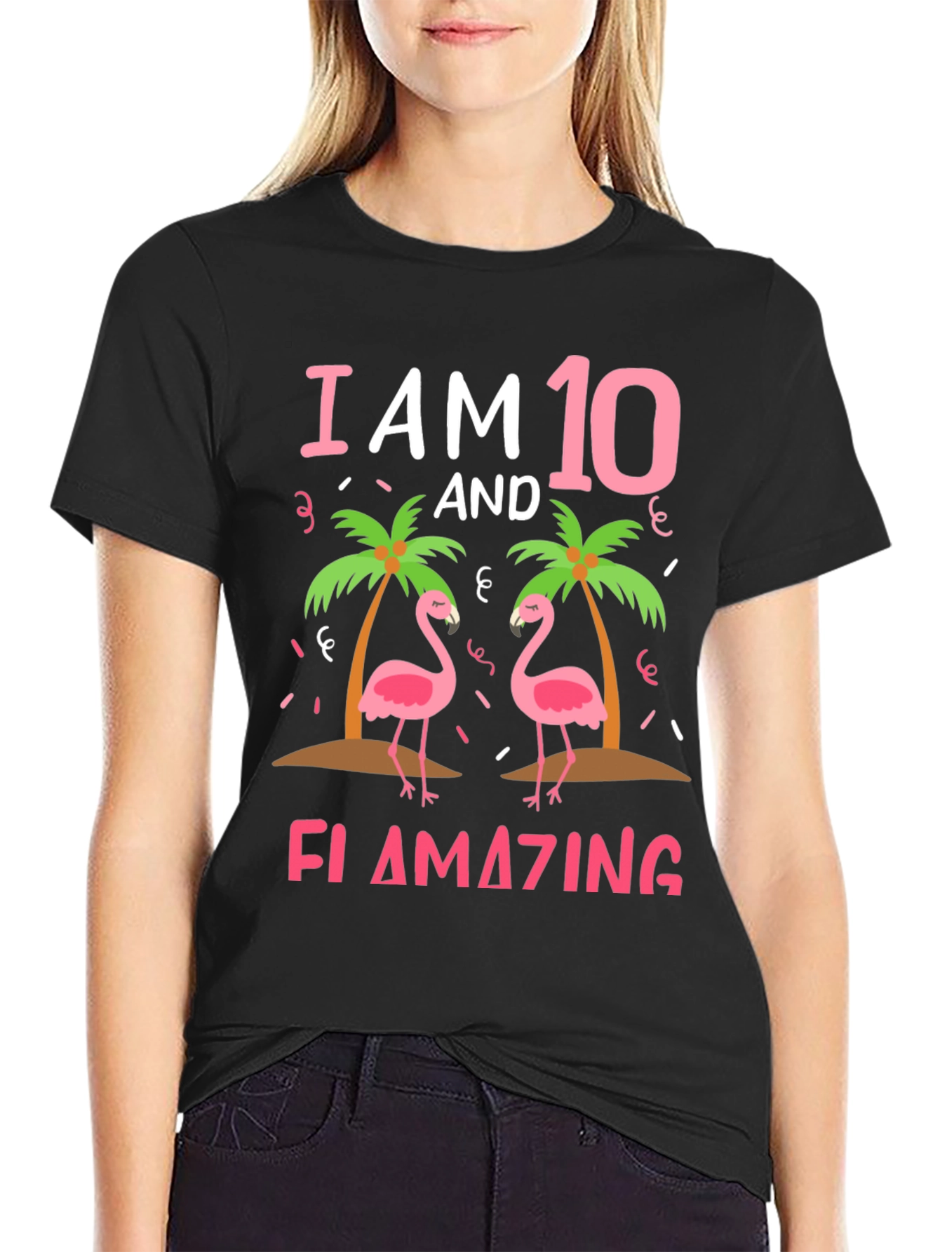 I am 10 and Flamazing T-Shirt