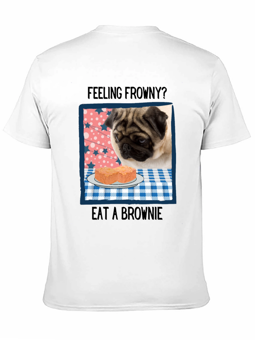 Feeling Frowny Pug T-Shirt