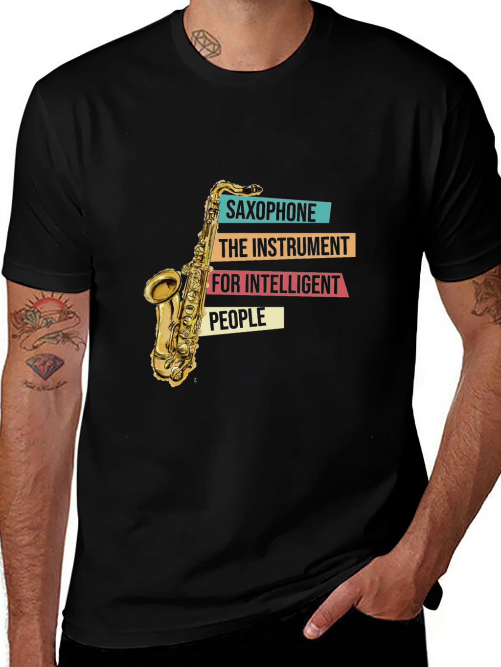 Saxophone Instrument T-Shirt