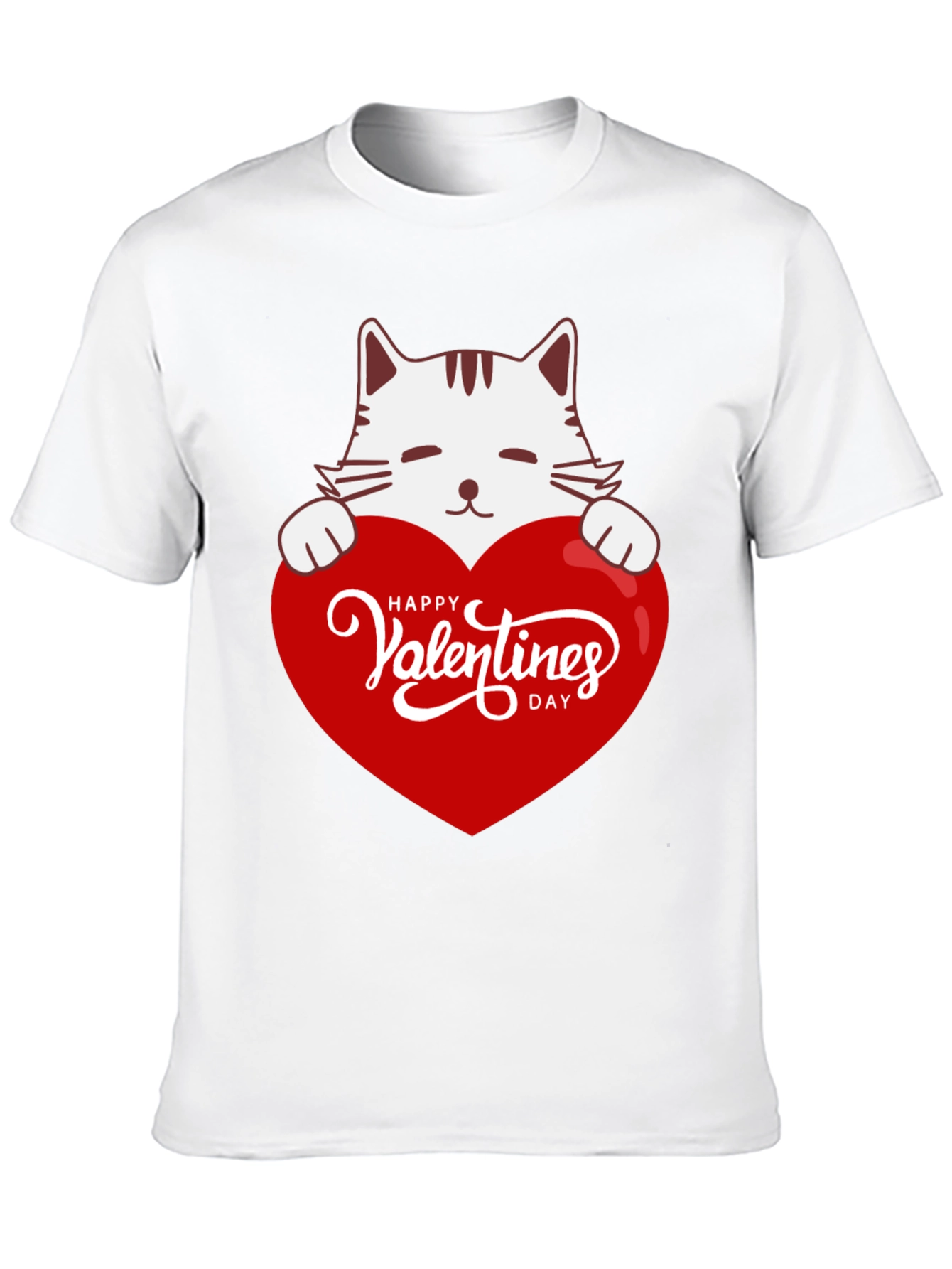 Valentines Day Cat T-Shirt