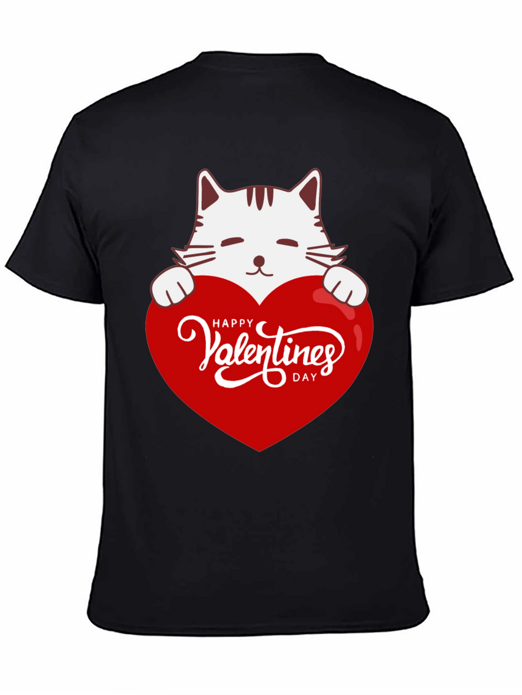 Valentines Day Cat T-Shirt