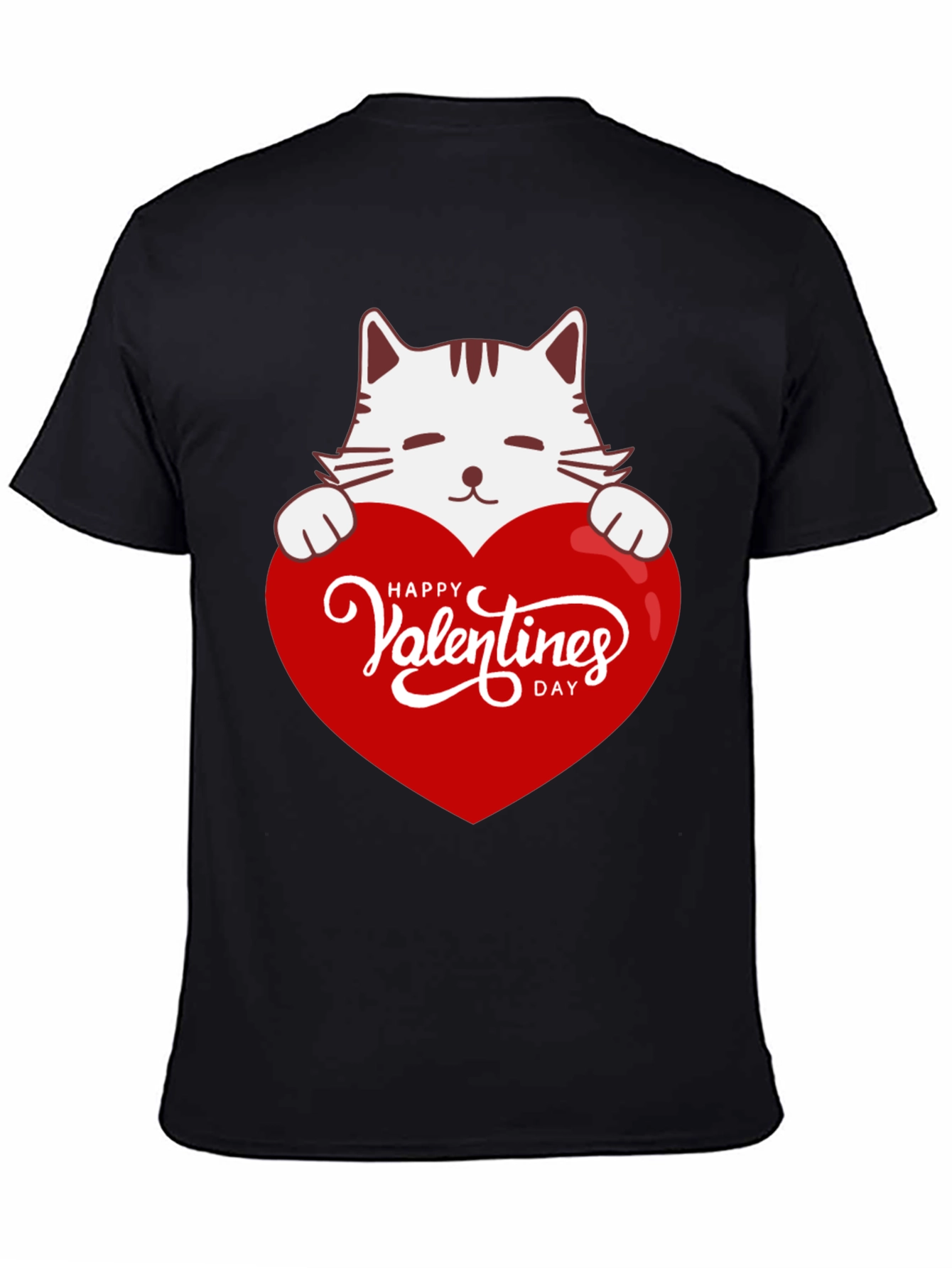 Valentines Day Cat T-Shirt