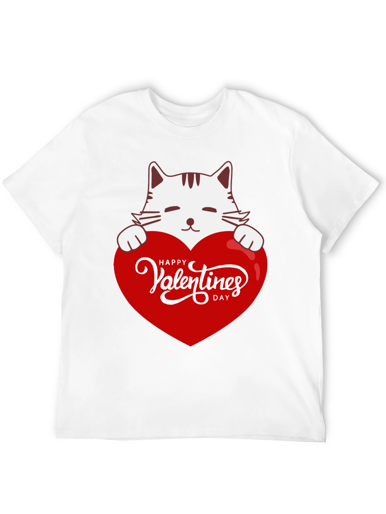 Valentines Day Cat T-Shirt