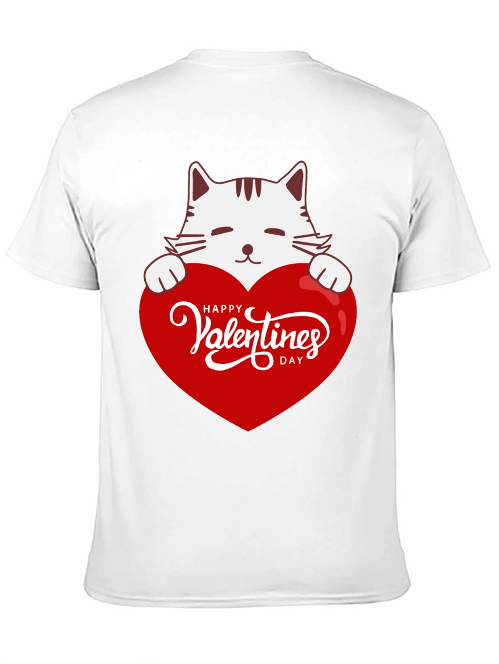 Valentines Day Cat T-Shirt