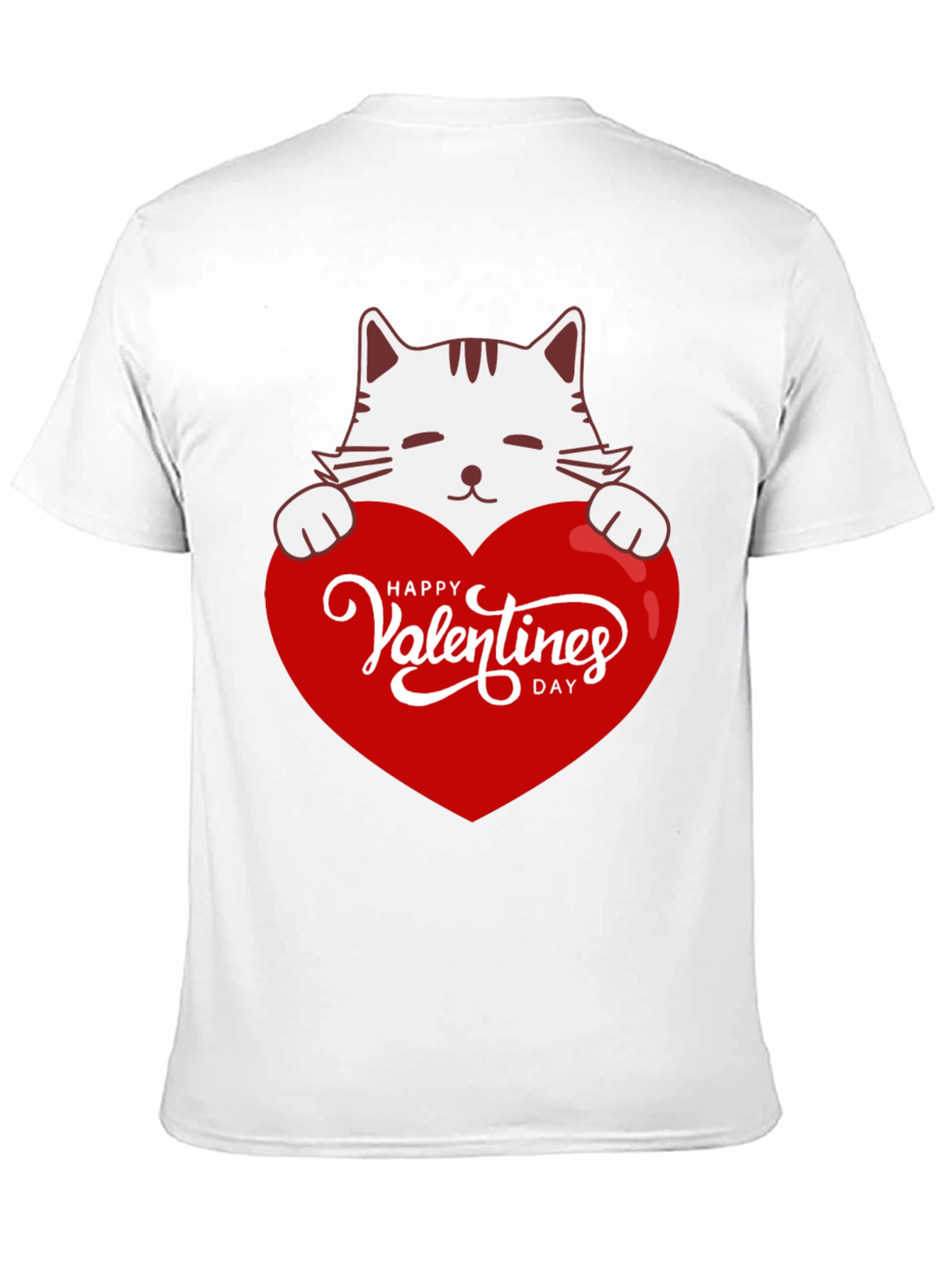 Valentines Day Cat T-Shirt