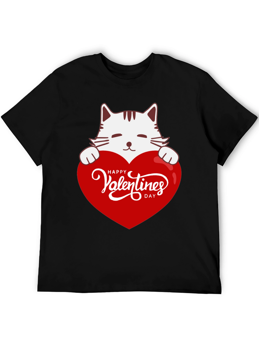 Valentines Day Cat T-Shirt
