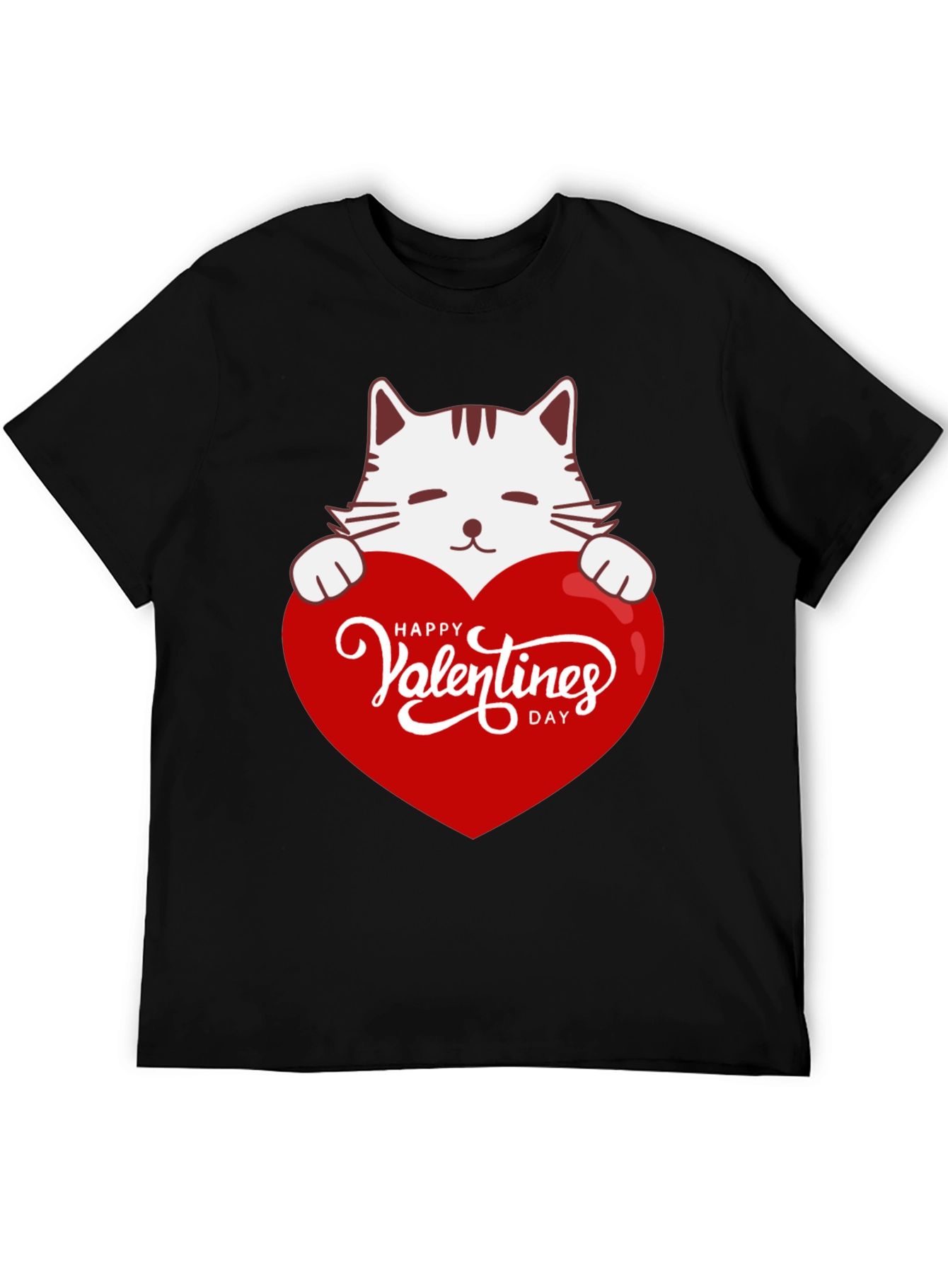 Valentines Day Cat T-Shirt