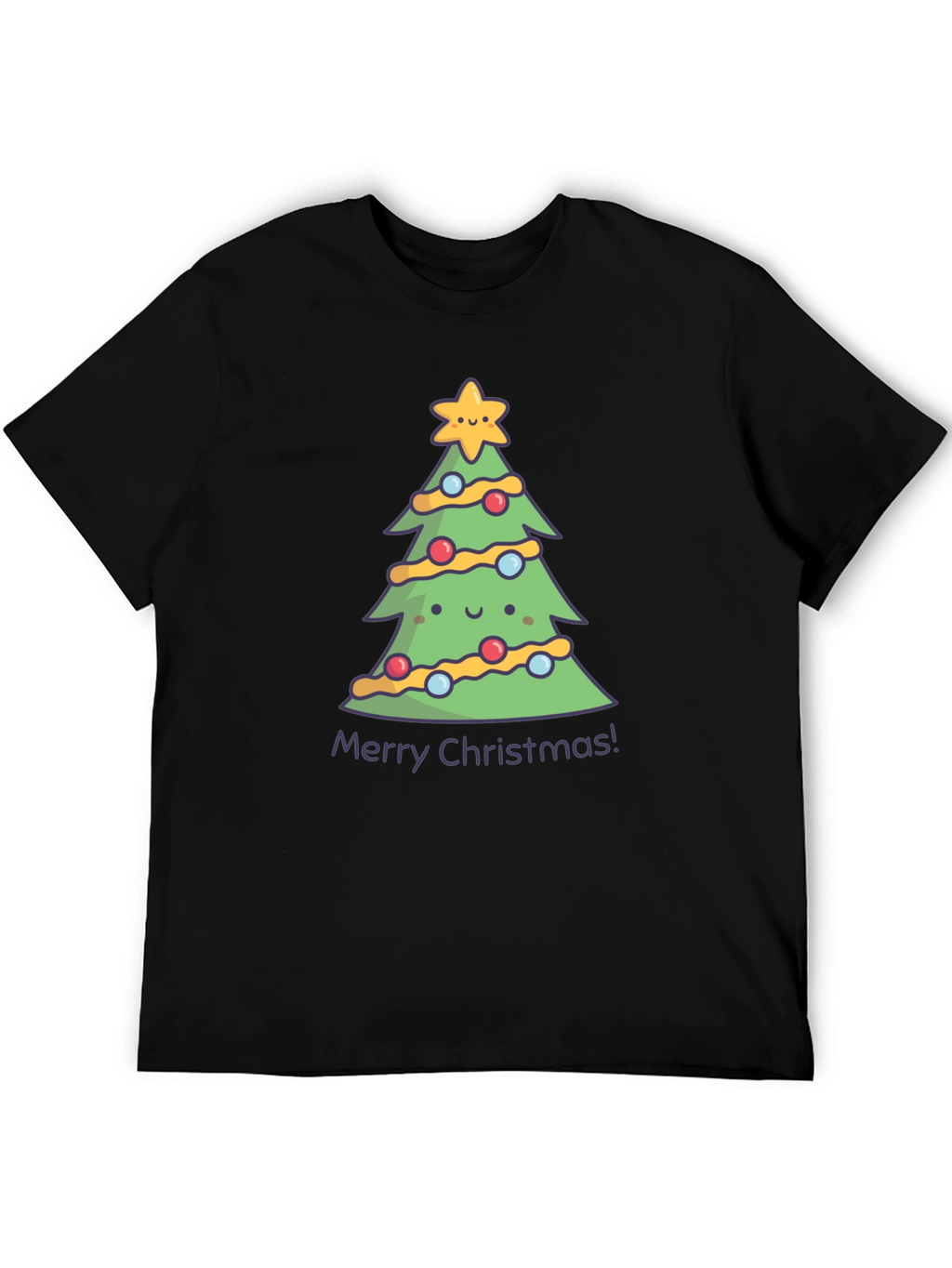 Cute Christmas Tree Graphic Tee