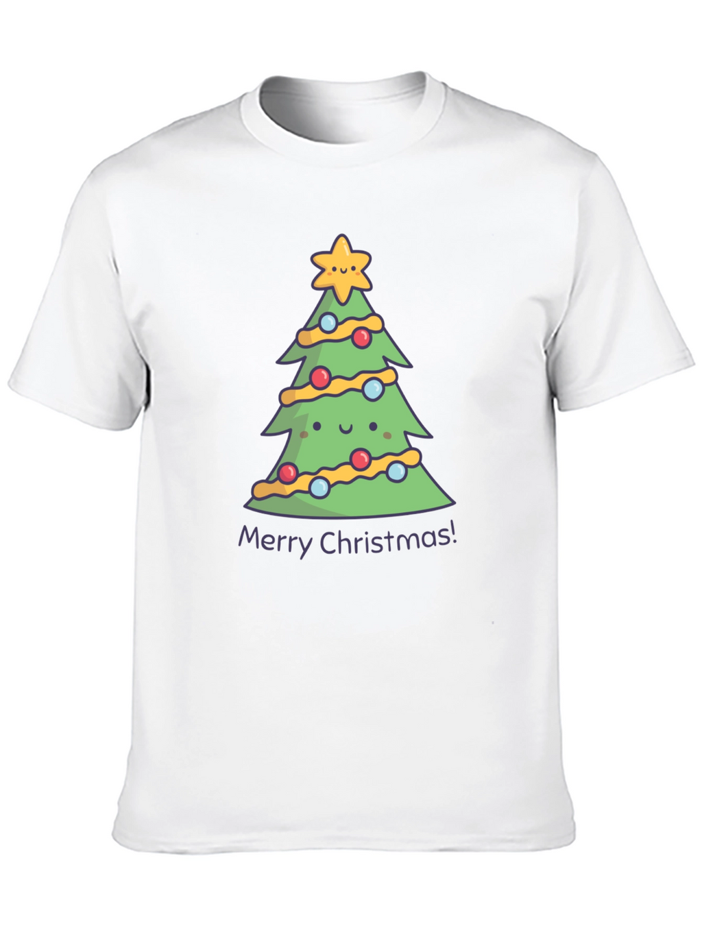 Cute Christmas Tree Graphic Tee