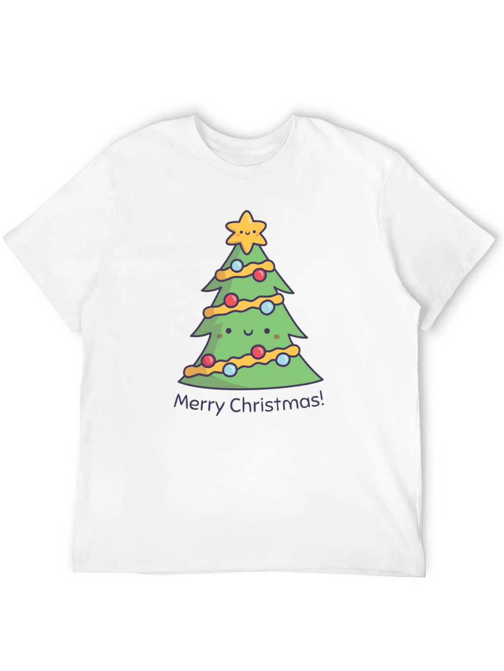 Cute Christmas Tree Graphic Tee