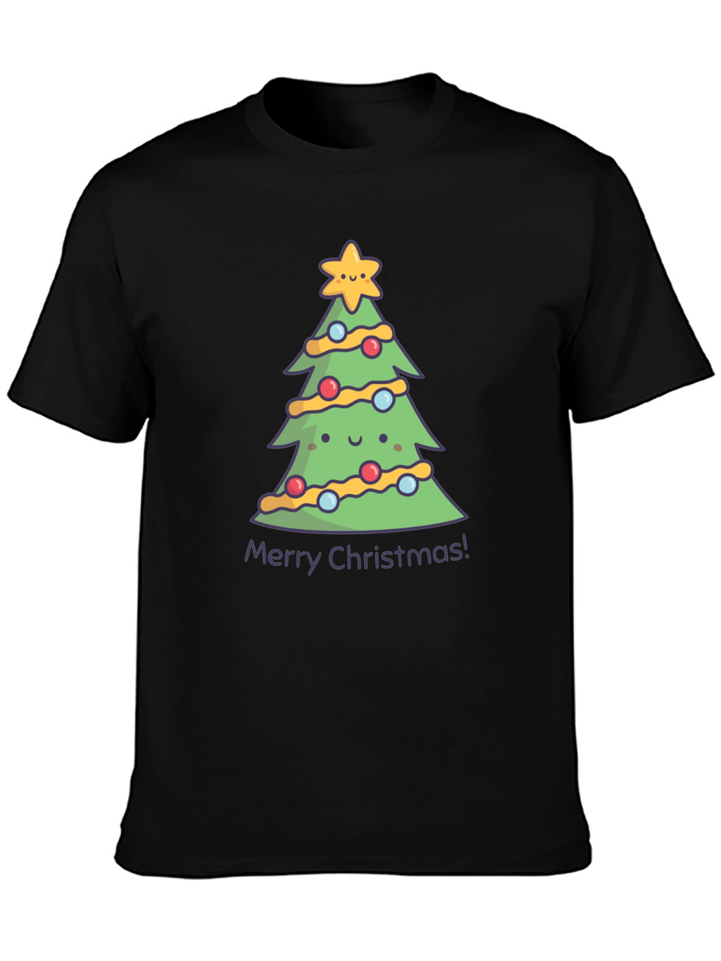 Cute Christmas Tree Graphic Tee