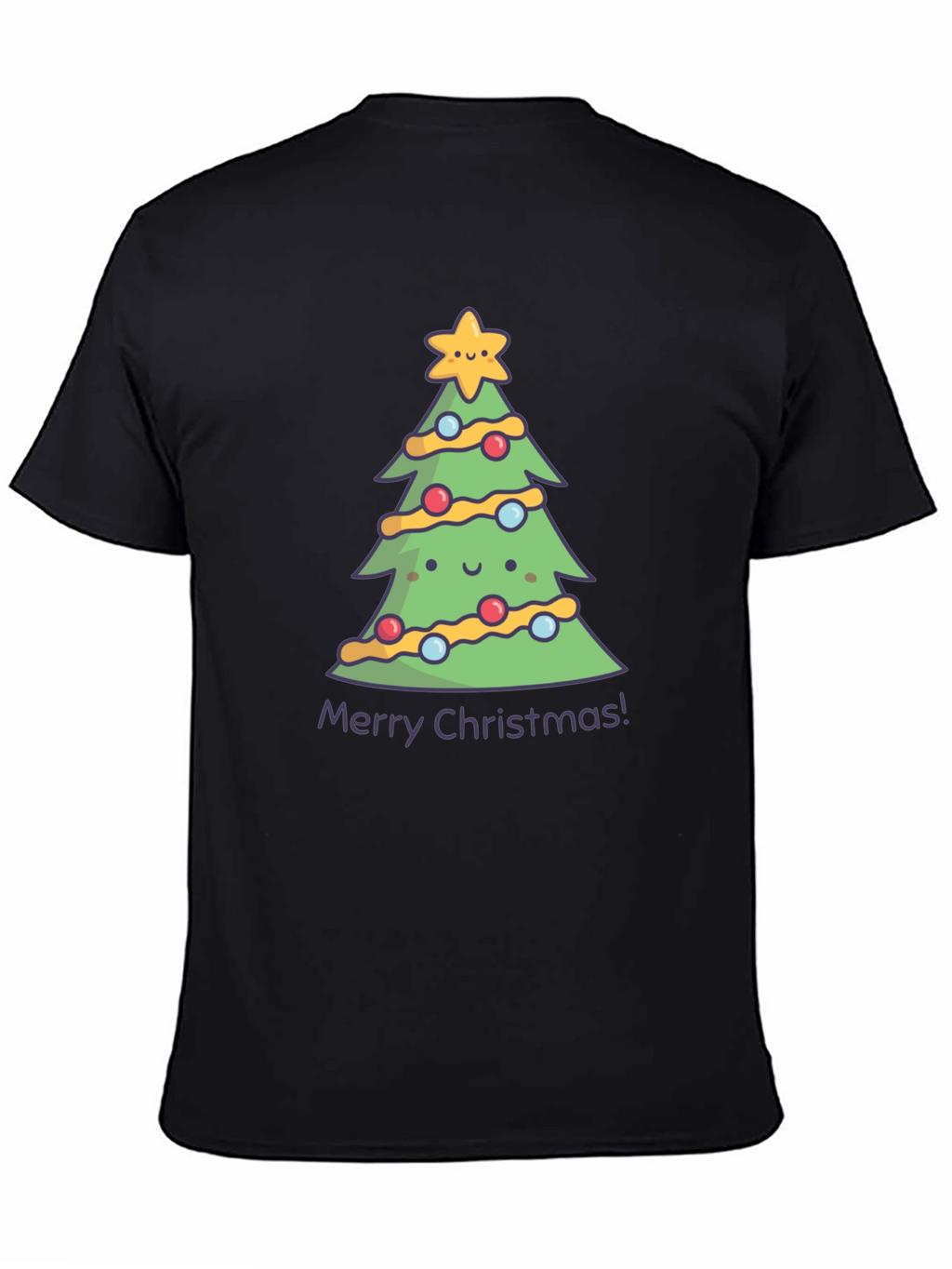 Cute Christmas Tree Graphic Tee