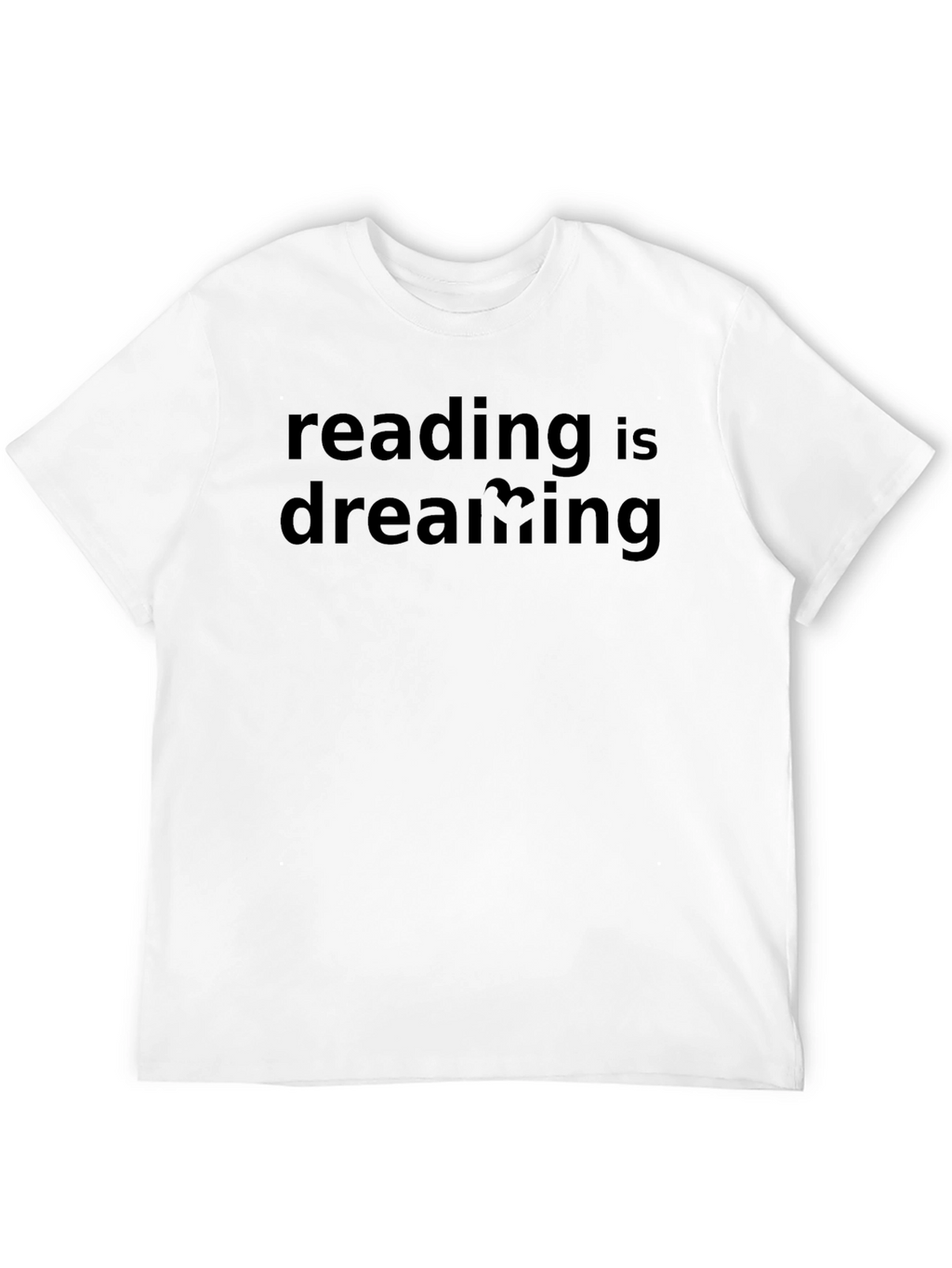 Reading is Dreaming Black T-Shirt