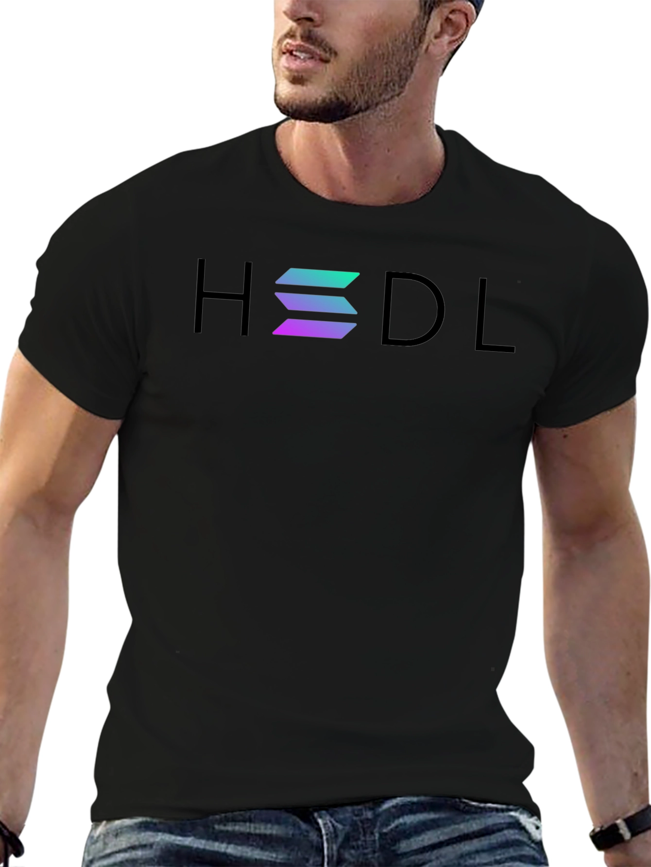 HODL Crypto Black T-Shirt