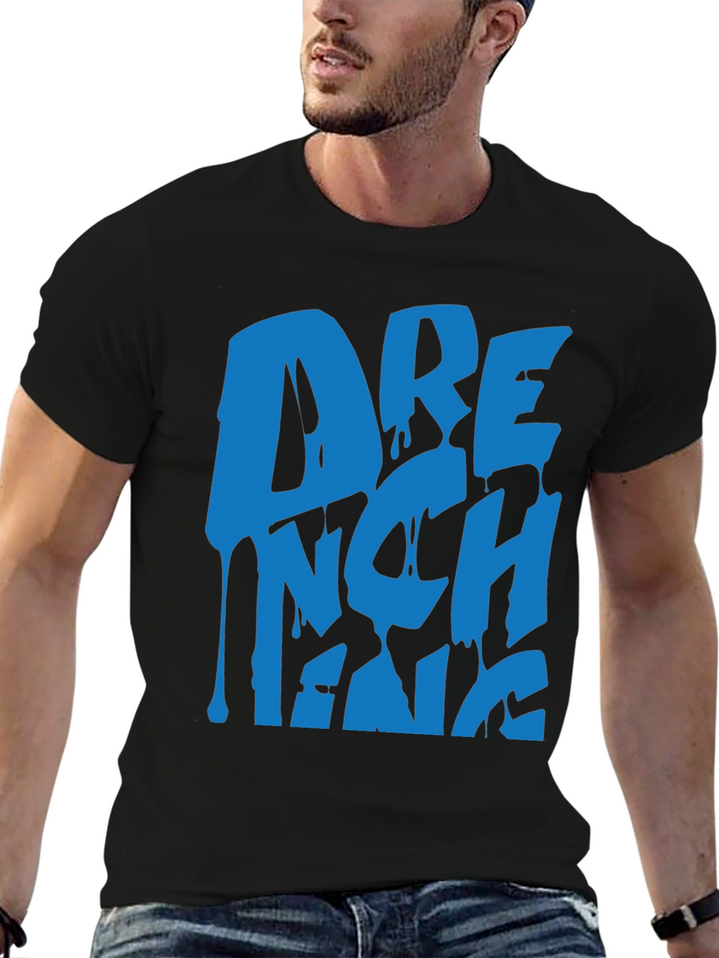 DRENCH Graphic Print T-Shirt - Bold Streetwear Style