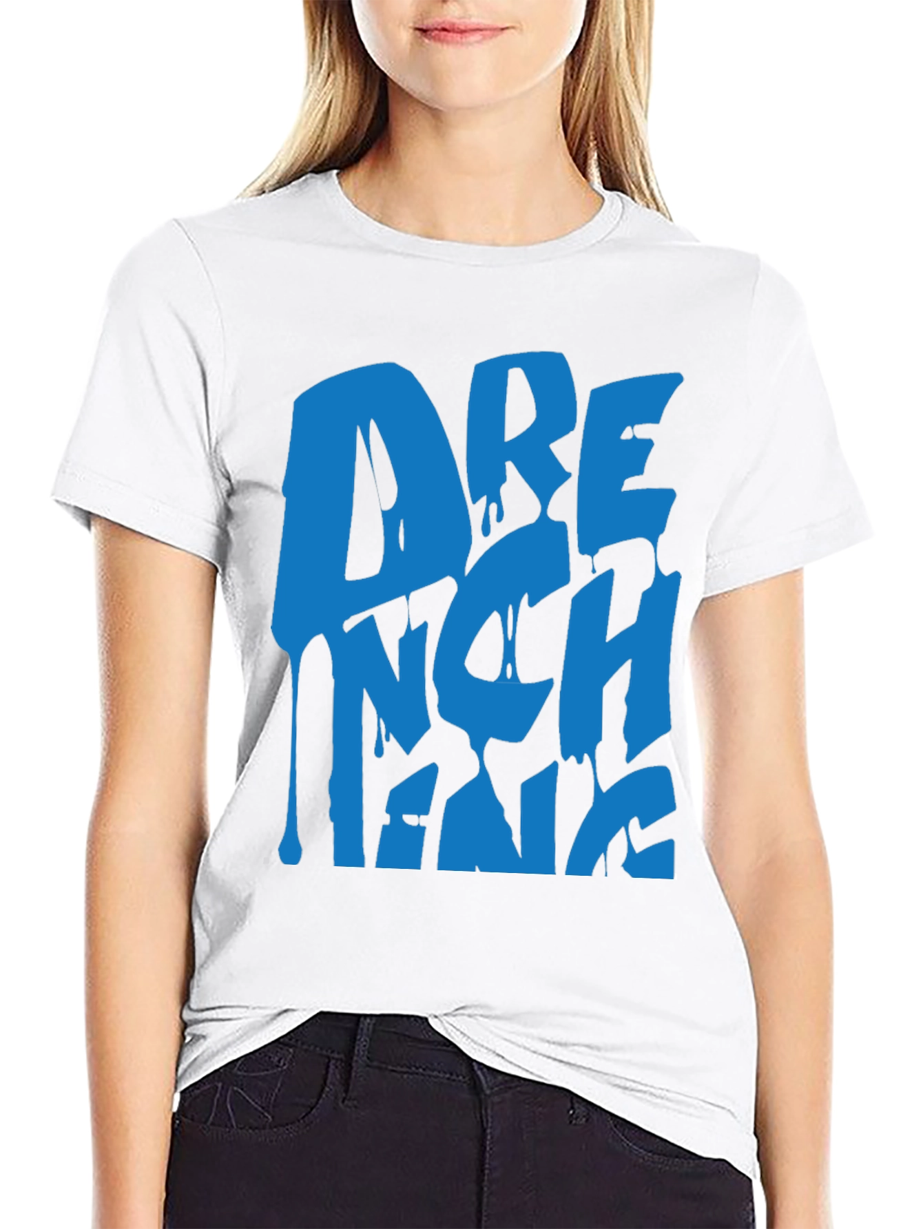 DRENCH Graphic Print T-Shirt - Bold Streetwear Style