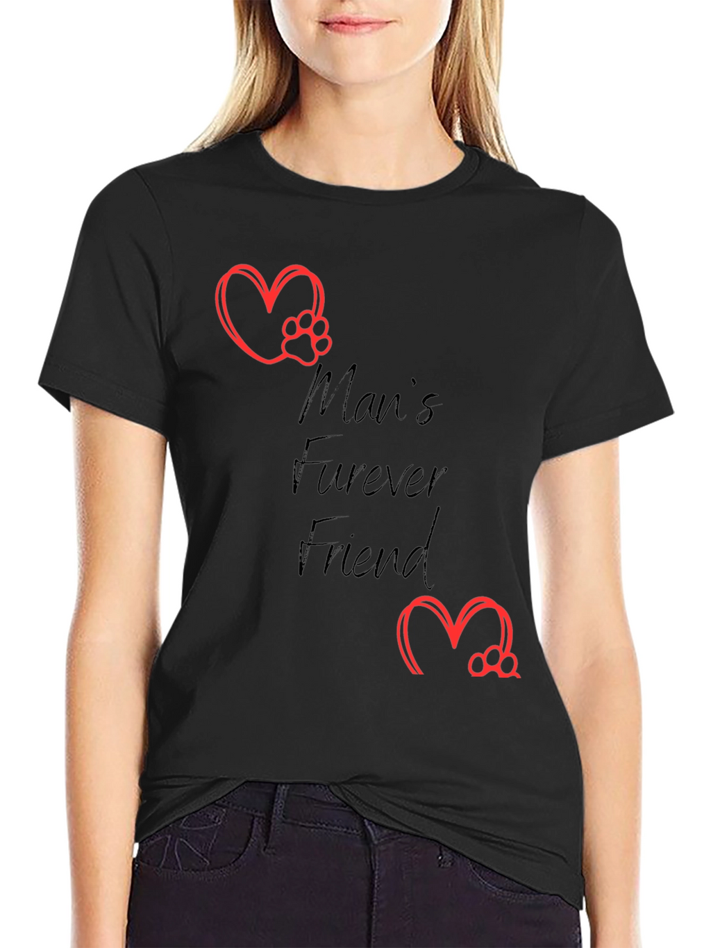 Mans Furever Friend T-Shirt - Pet Lover Tee