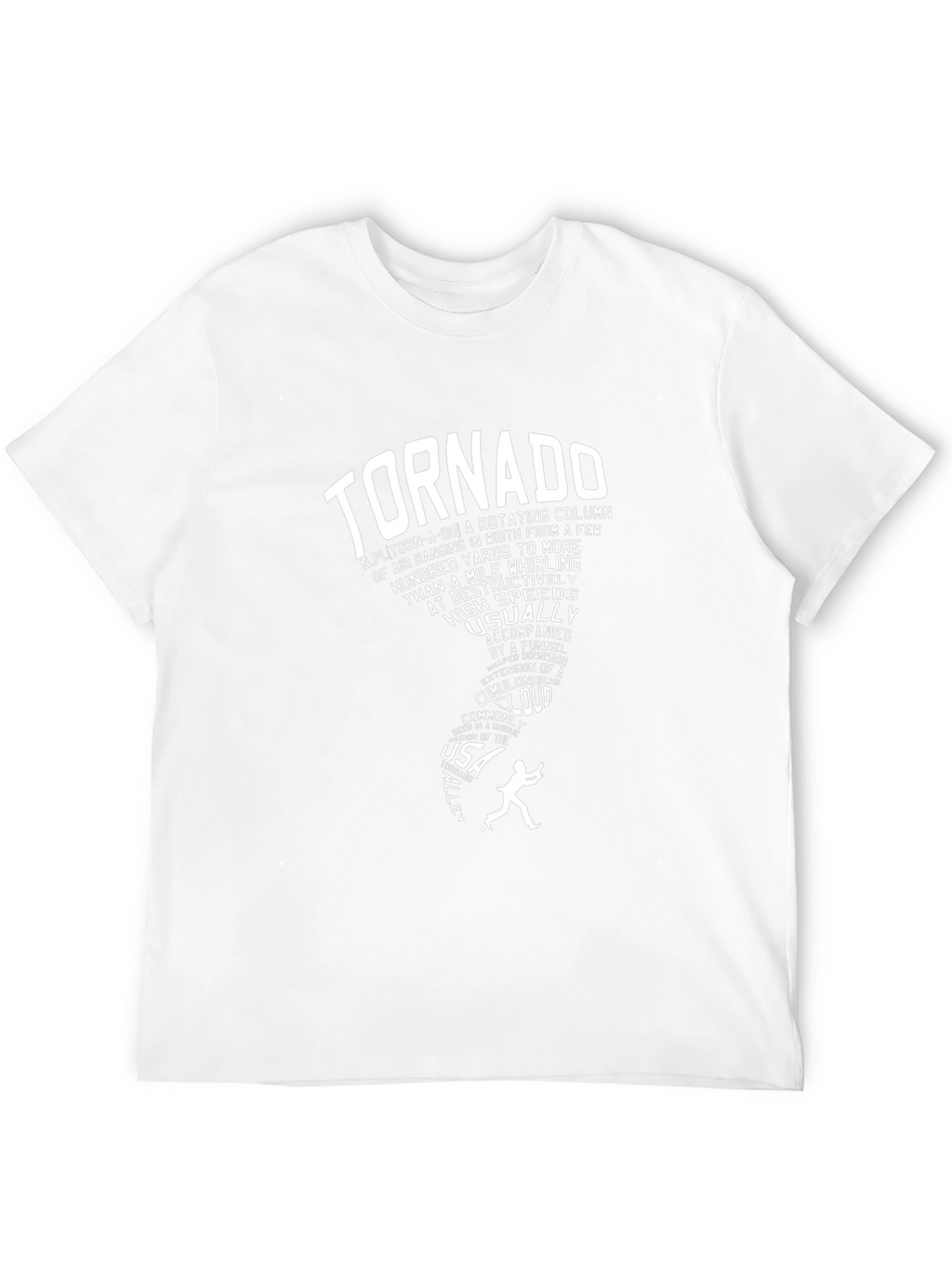 Tornado Graphic Print T-Shirt