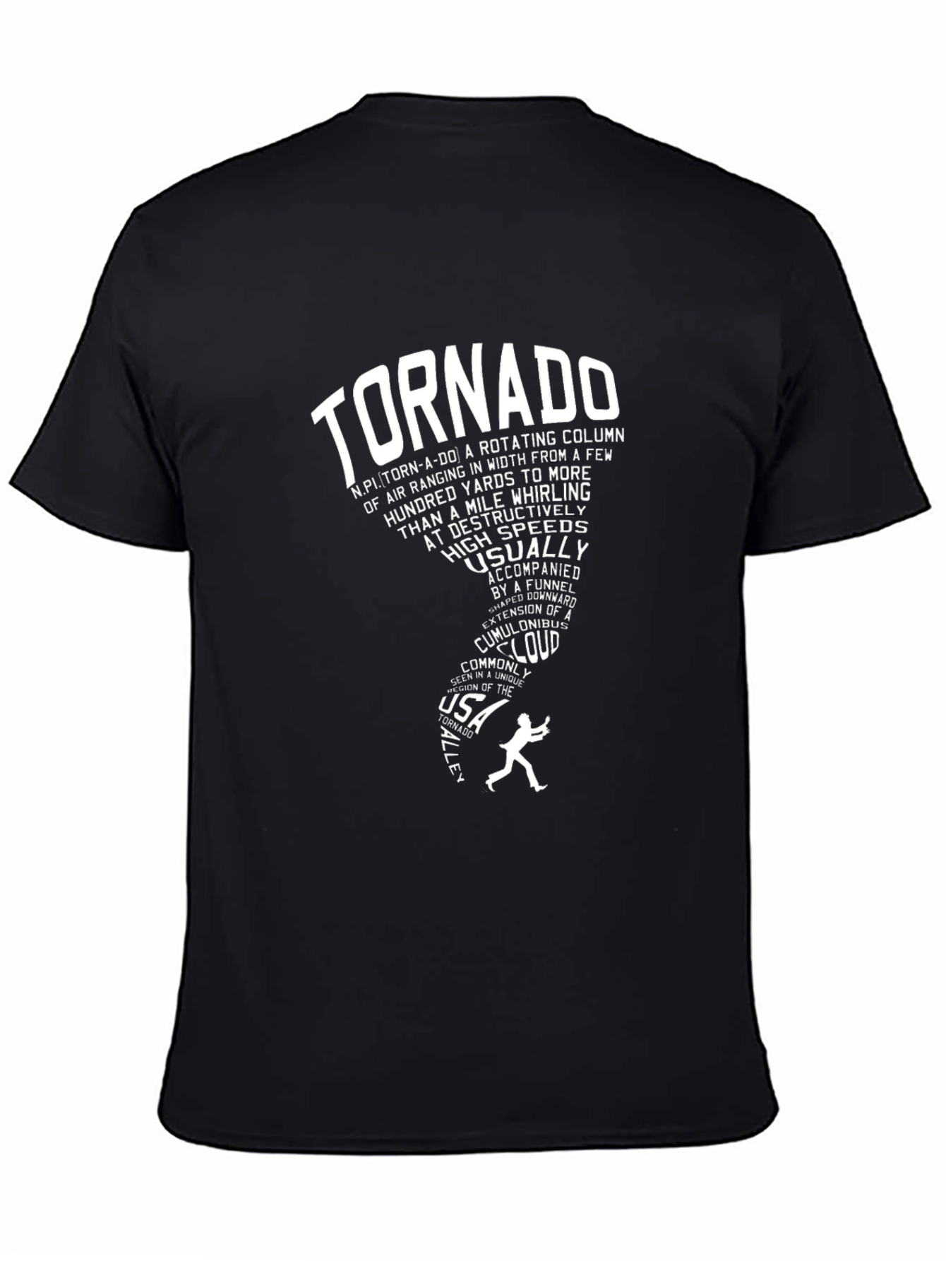 Tornado Graphic Print T-Shirt