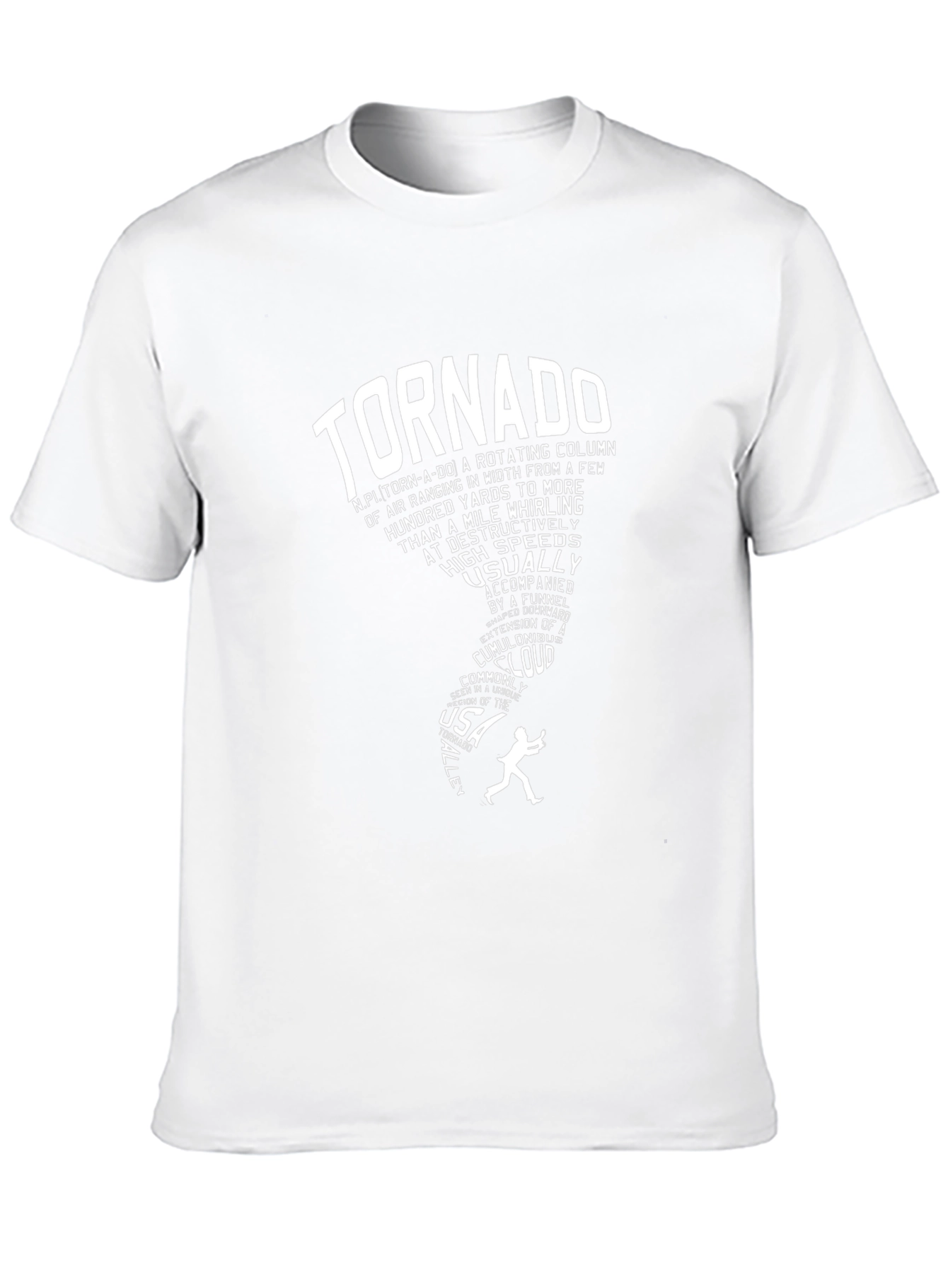 Tornado Graphic Print T-Shirt