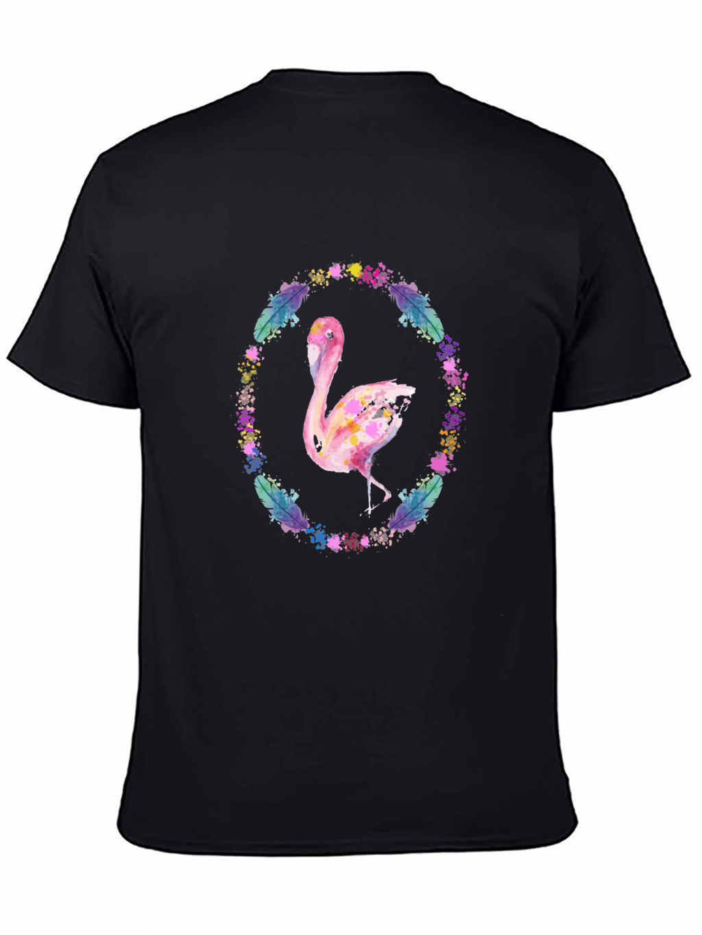 Flamingo Watercolor Graphic Tee