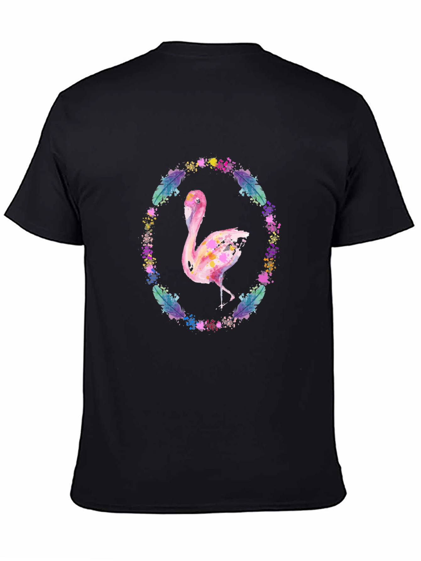 Flamingo Watercolor Graphic Tee