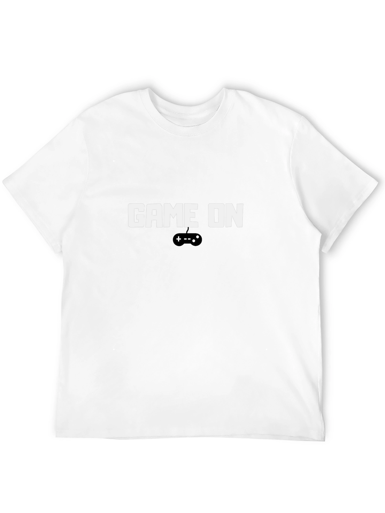 Game On Black T-Shirt for Gamers