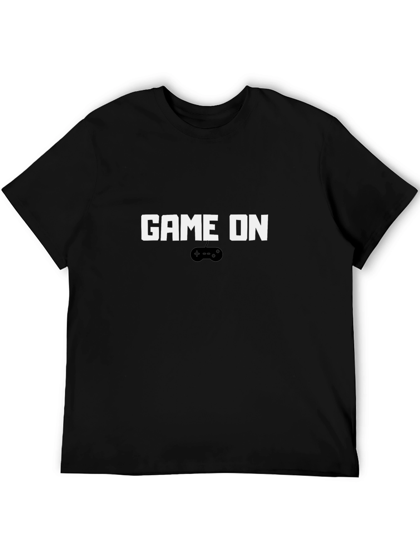 Game On Black T-Shirt for Gamers