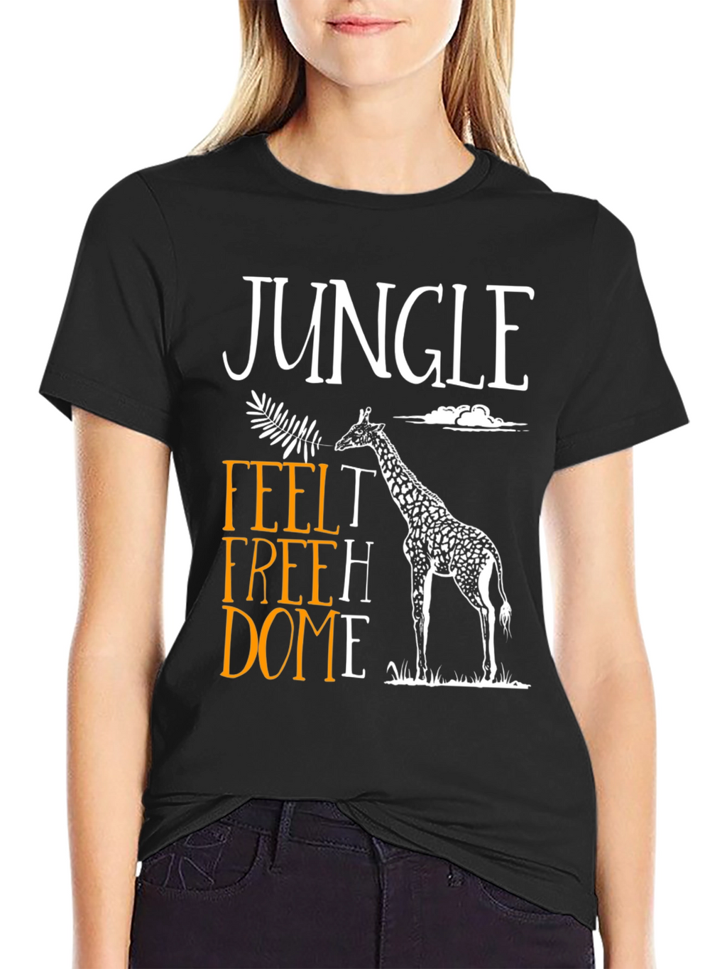 Jungle Feel Free Dome Graphic T-Shirt