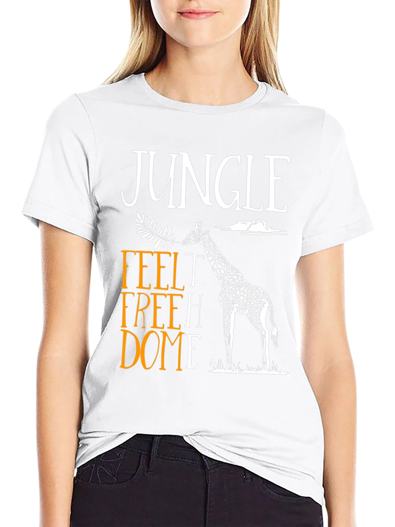 Jungle Feel Free Dome Graphic T-Shirt