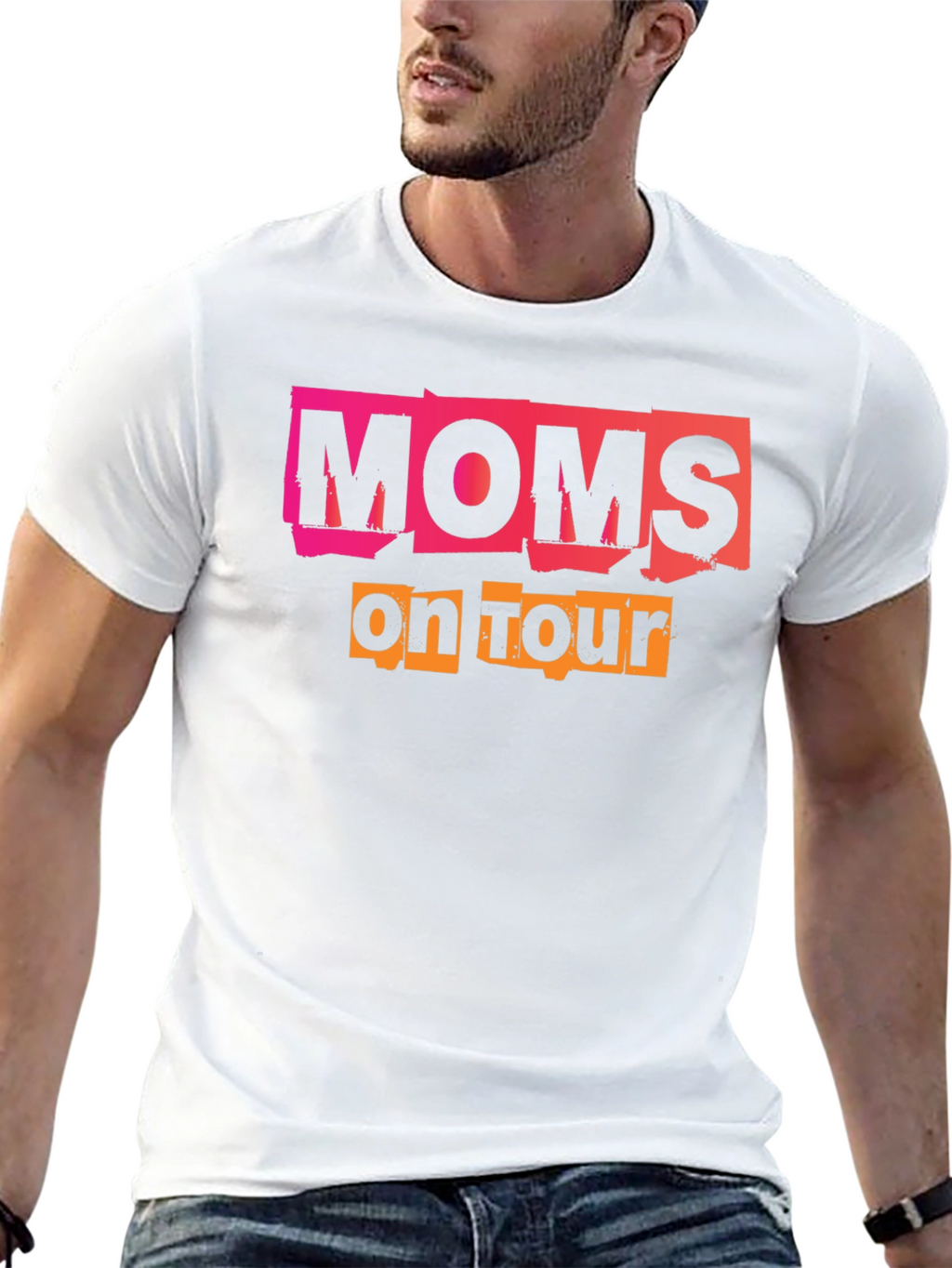 Moms On Tour Black T-Shirt