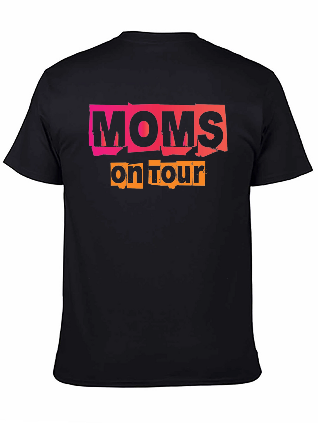 Moms On Tour Black T-Shirt