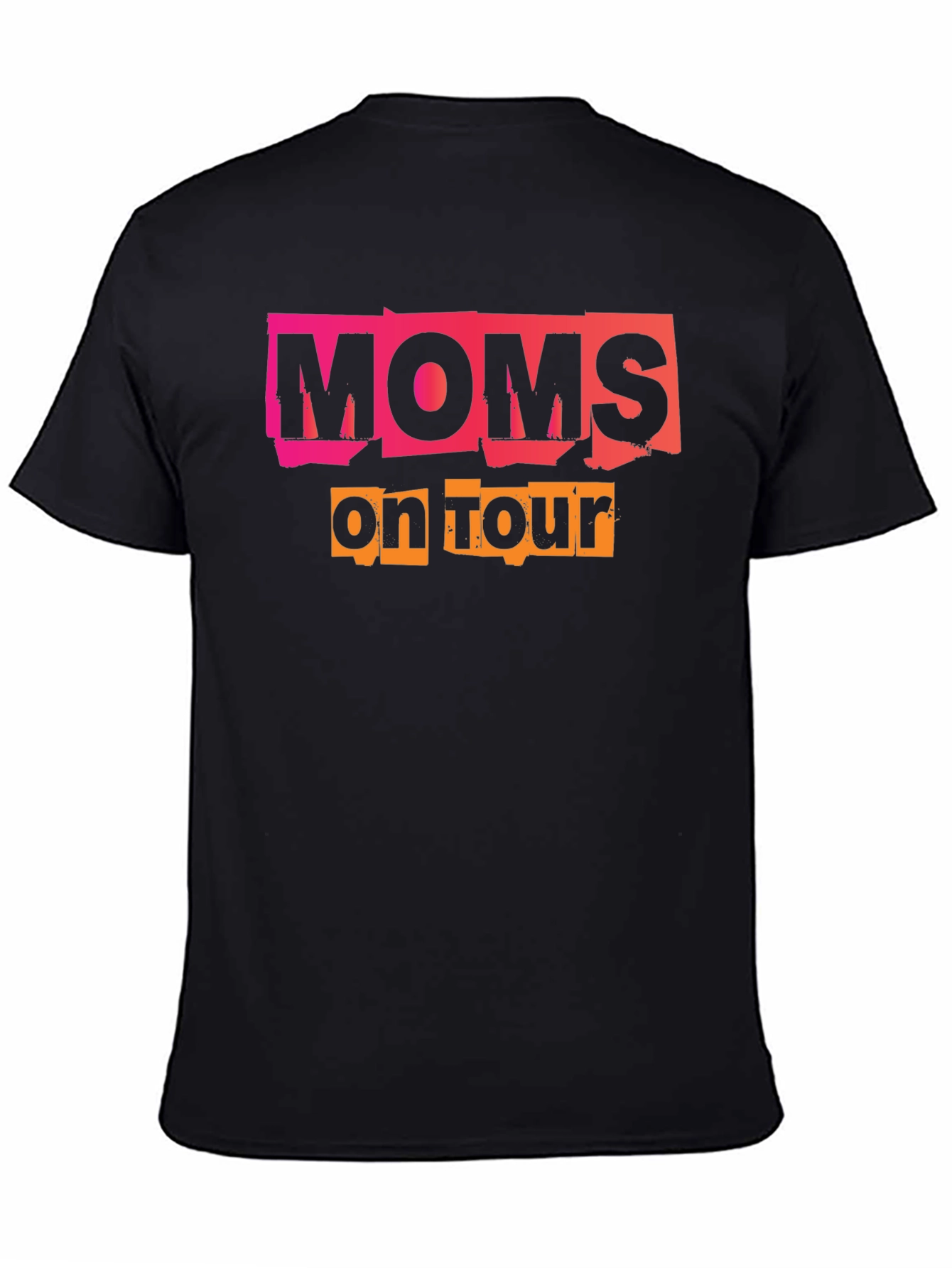 Moms On Tour Black T-Shirt