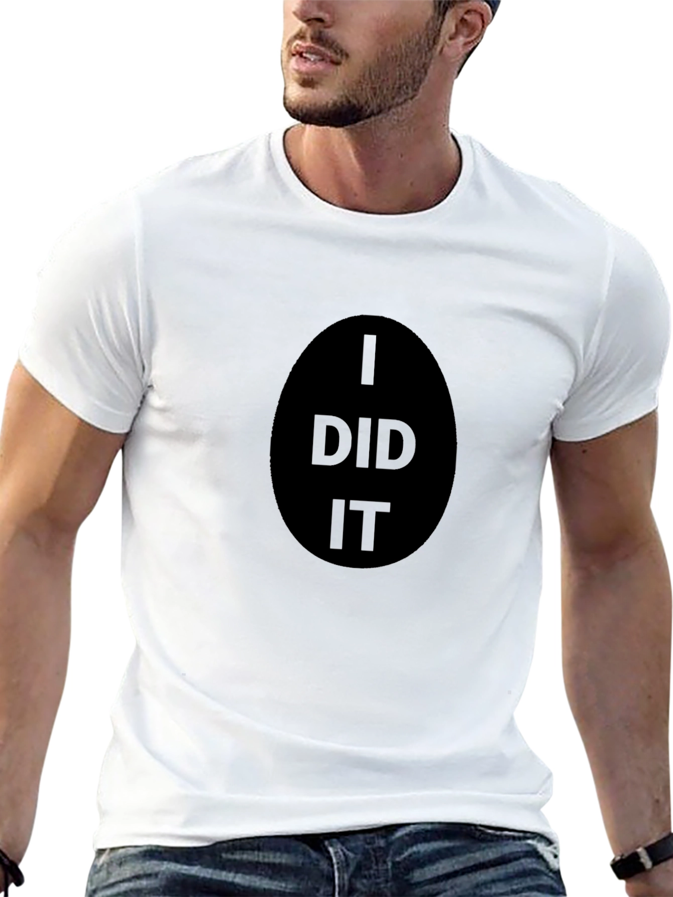 I Did It! Graphic Black T-Shirt