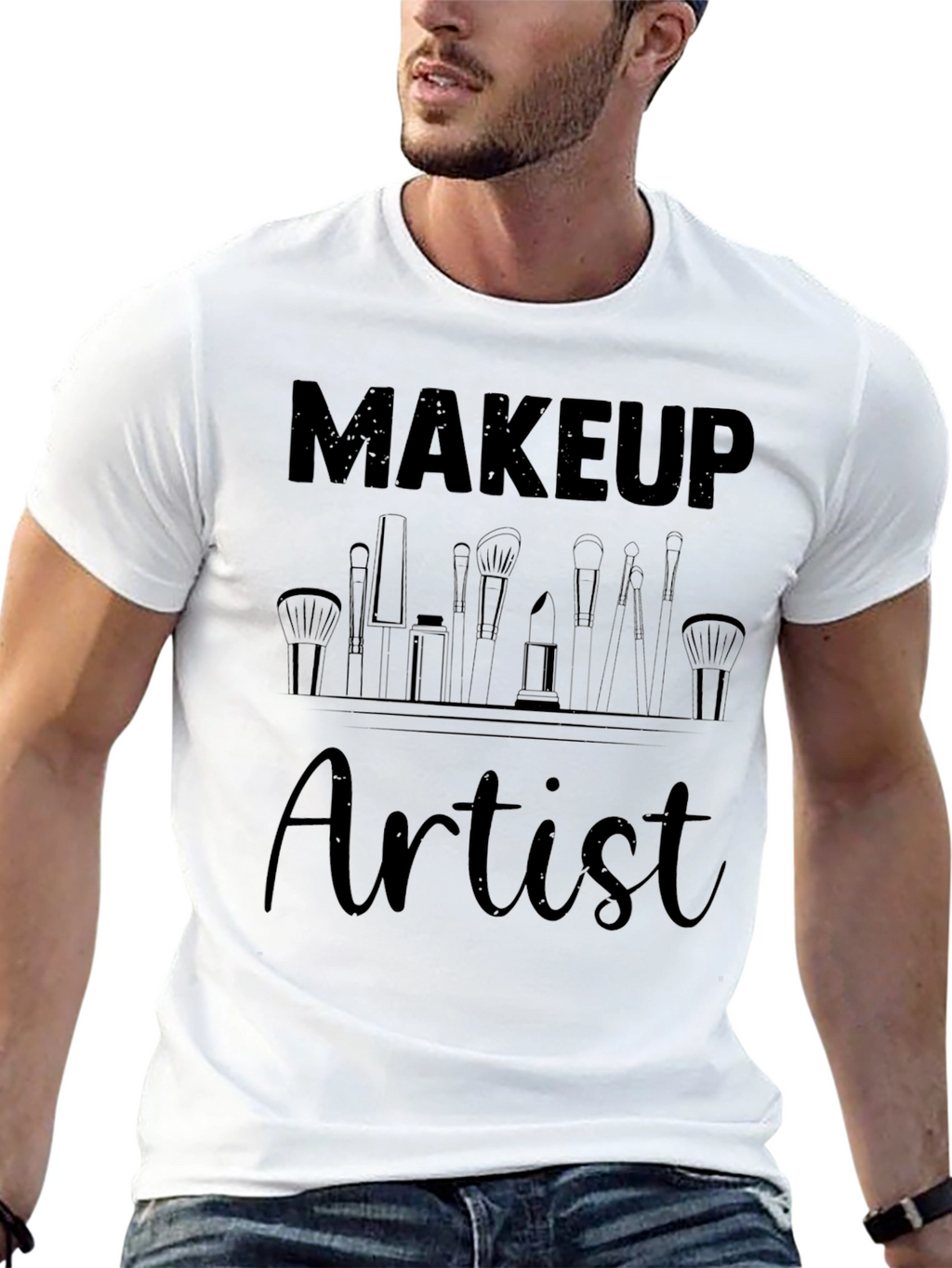 Makeup Artist T-Shirt - Black