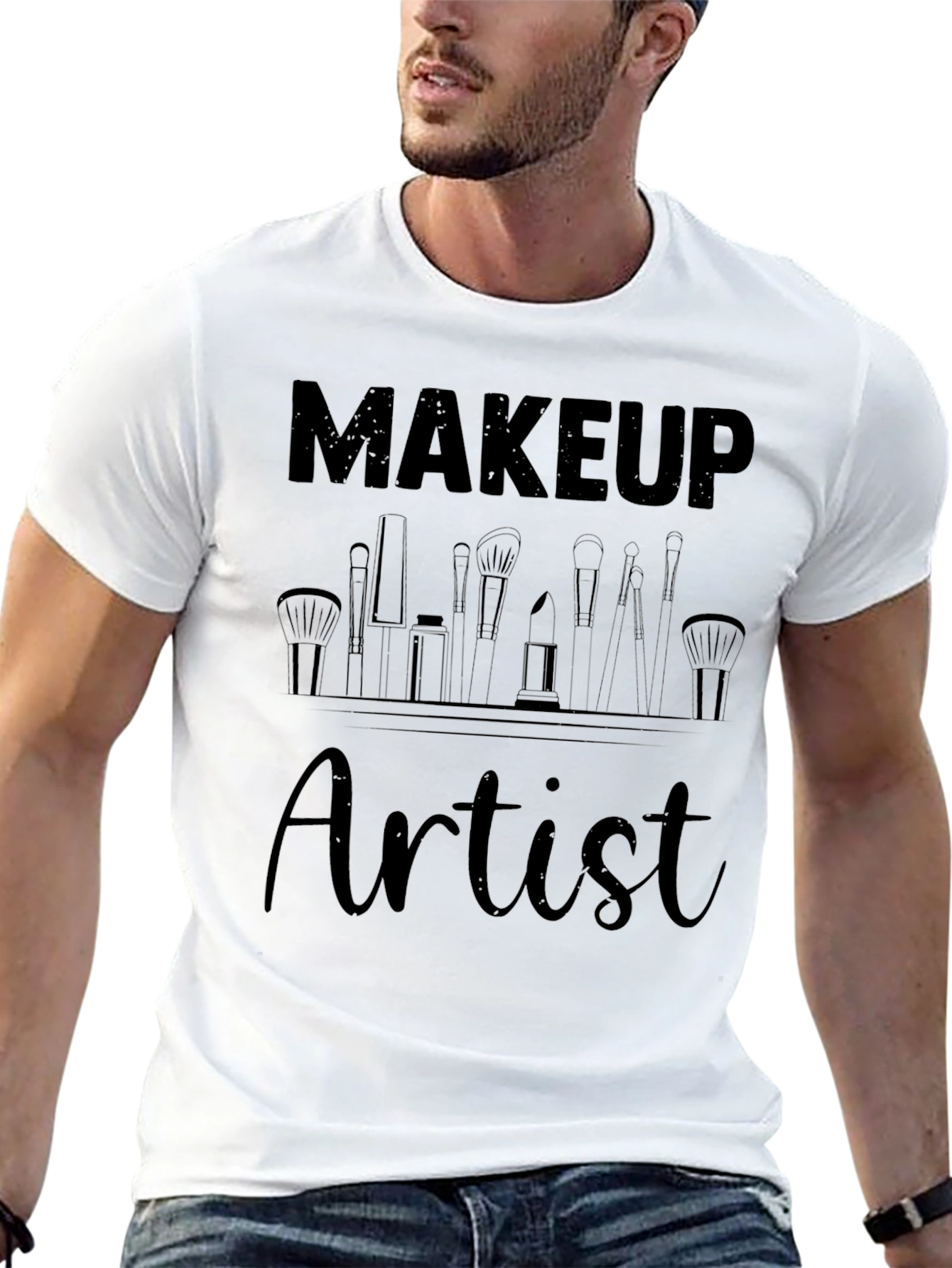 Makeup Artist T-Shirt - Black