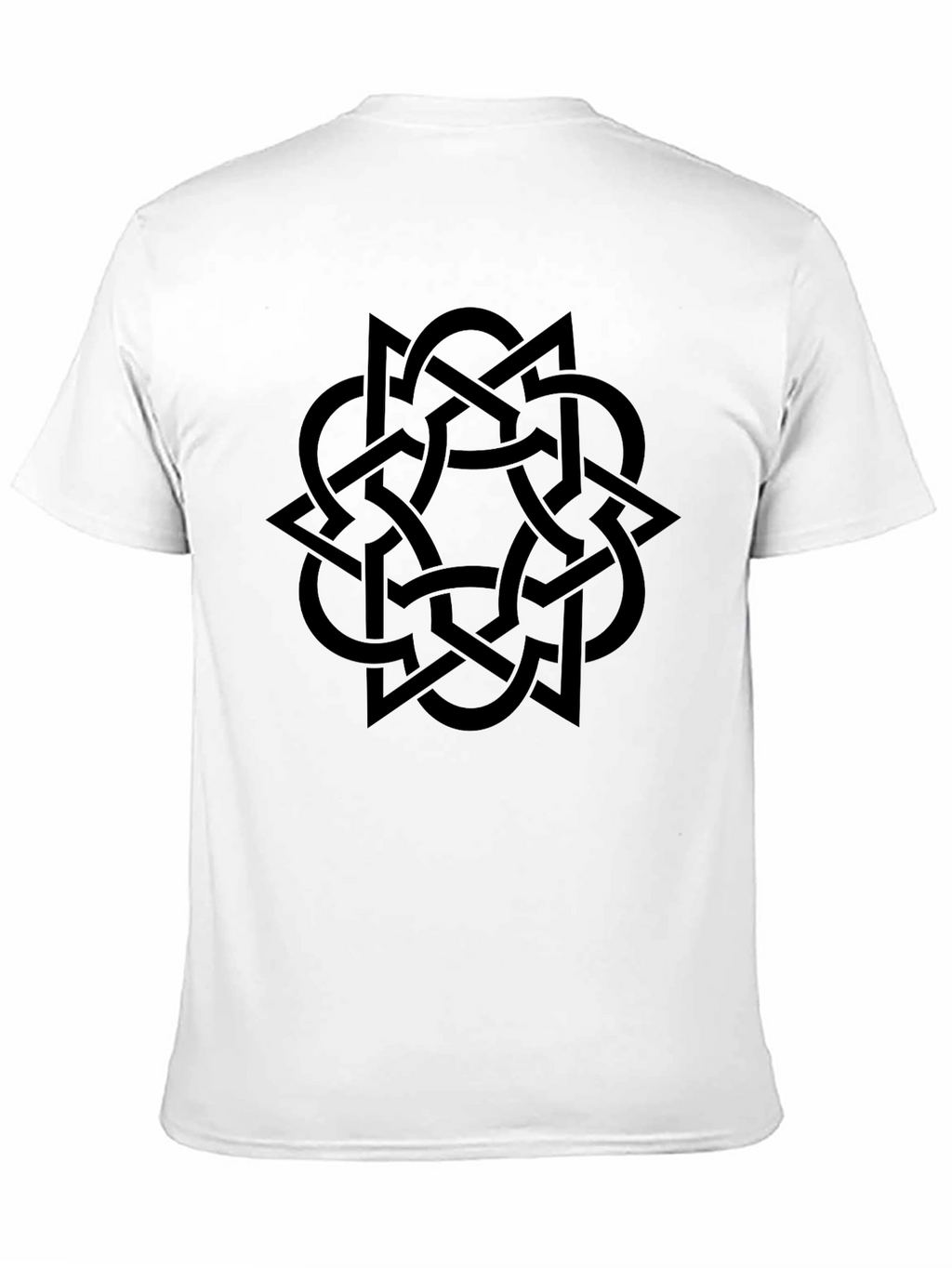 Celtic Knot Black Graphic T-Shirt