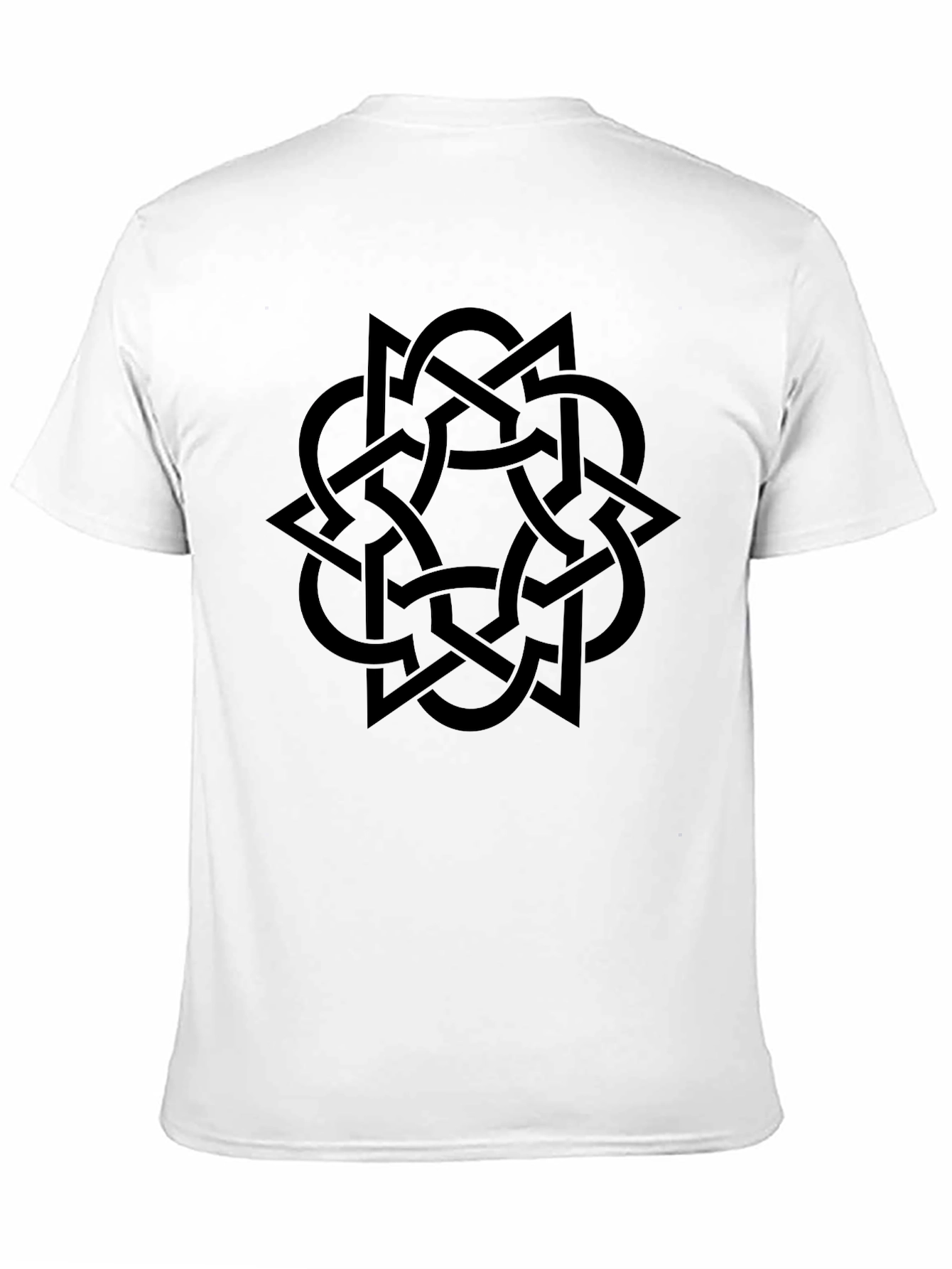 Celtic Knot Black Graphic T-Shirt